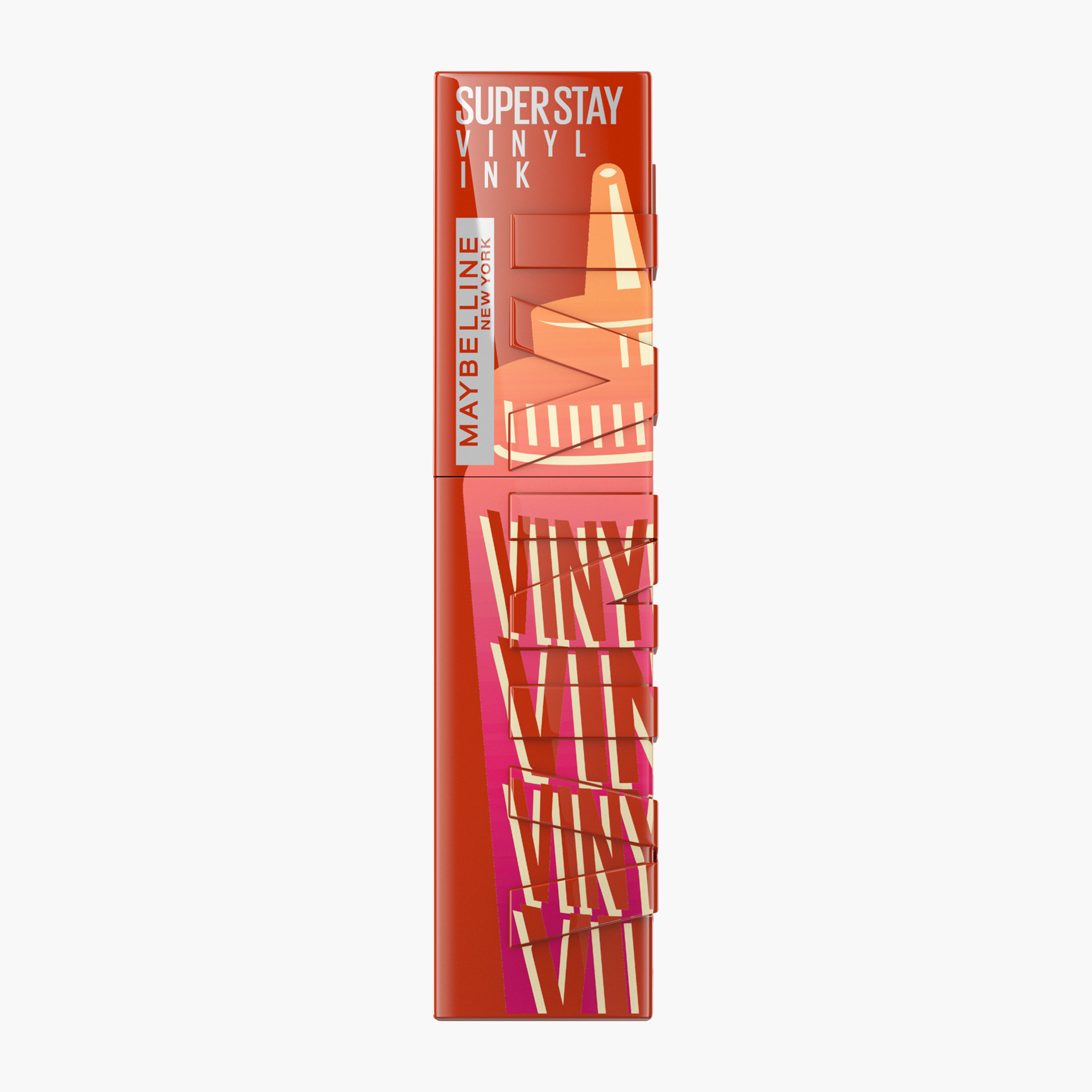أحمر شفاه سوبر ستاي فينيل إنك من مايبيلين-beautyandpersonalcare-makeup-lips-lipsticks-image-1