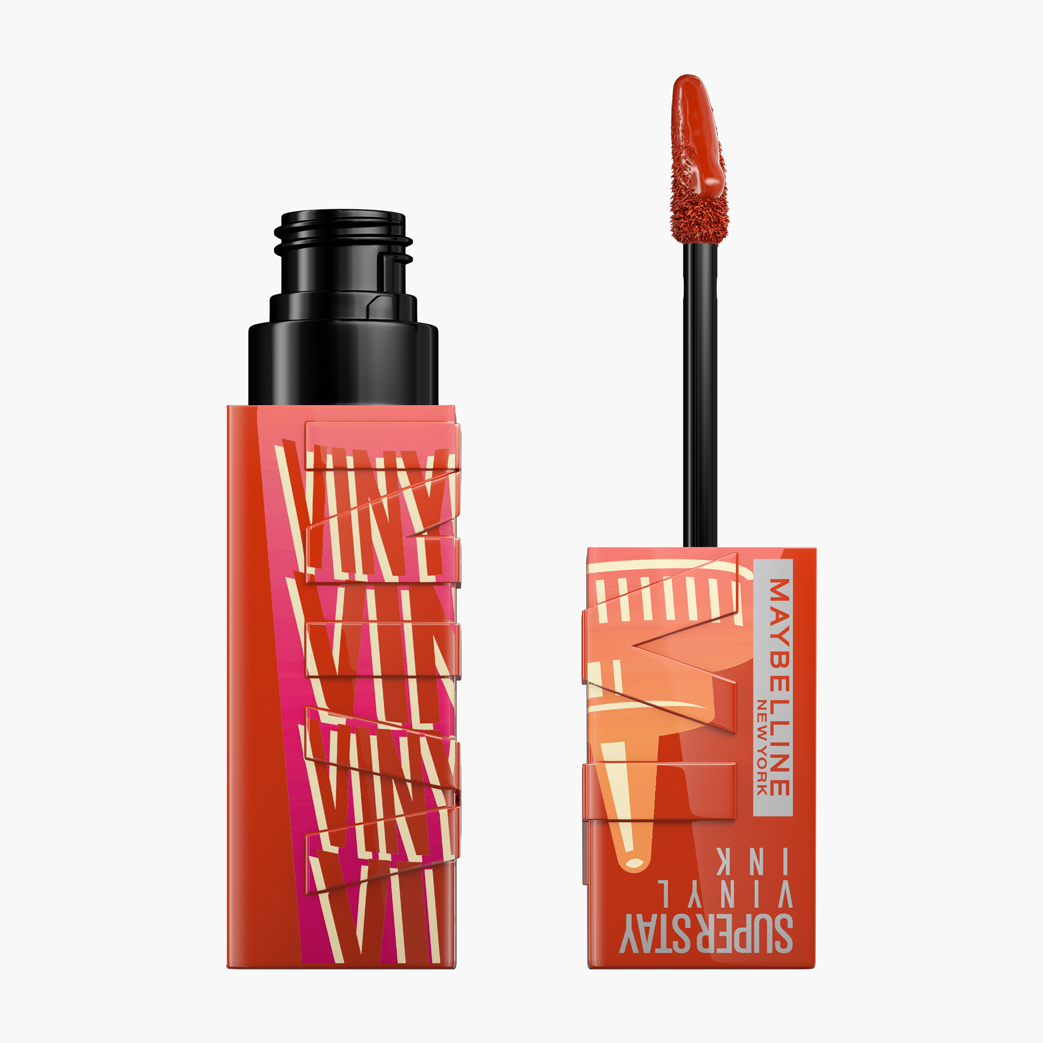 أحمر شفاه سوبر ستاي فينيل إنك من مايبيلين-beautyandpersonalcare-makeup-lips-lipsticks-image-2