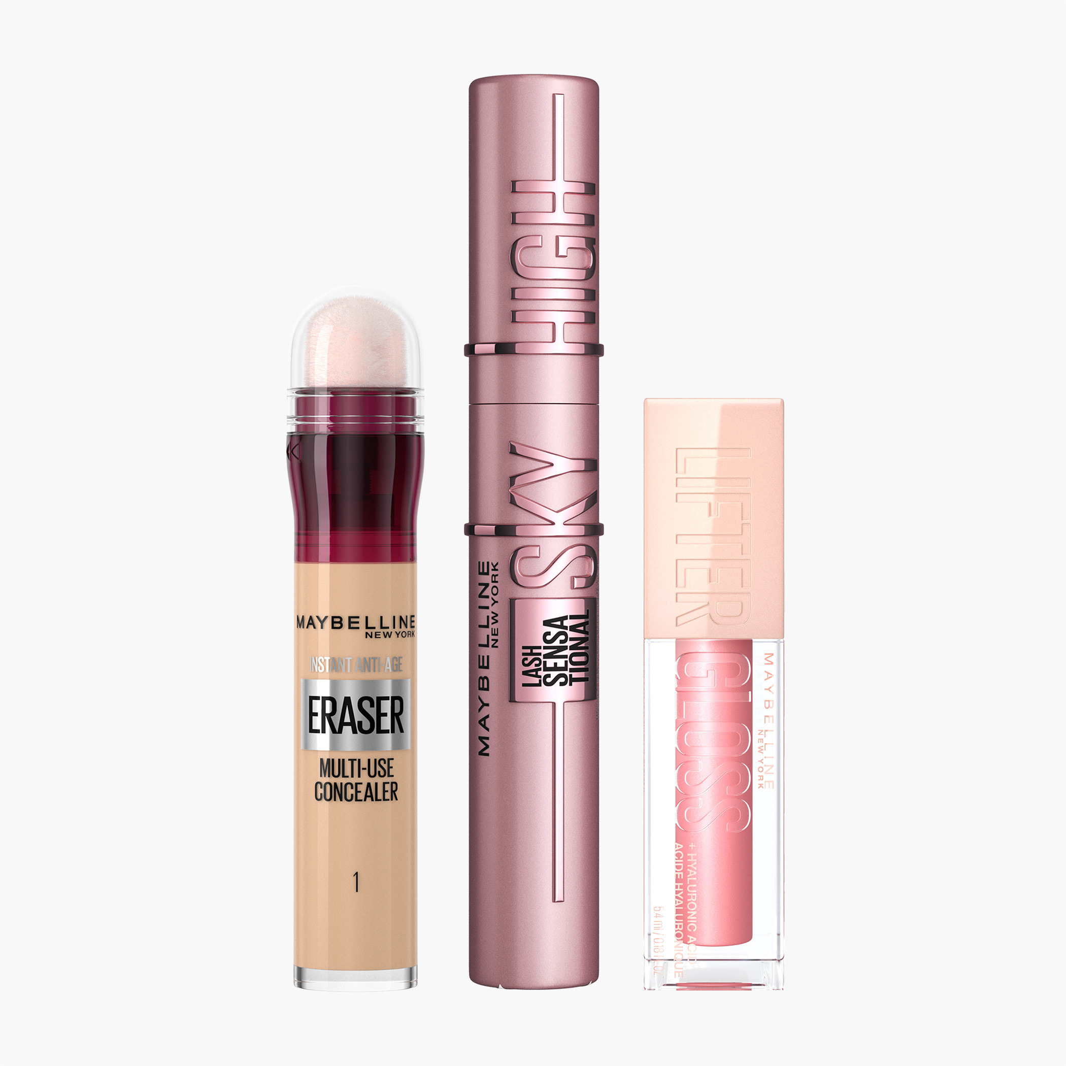 Maybelline New York Sky High Mascara with IAR Concealer and Lifter Gloss Gift Set-beautyandpersonalcare-bathandbody-giftsets-image-2