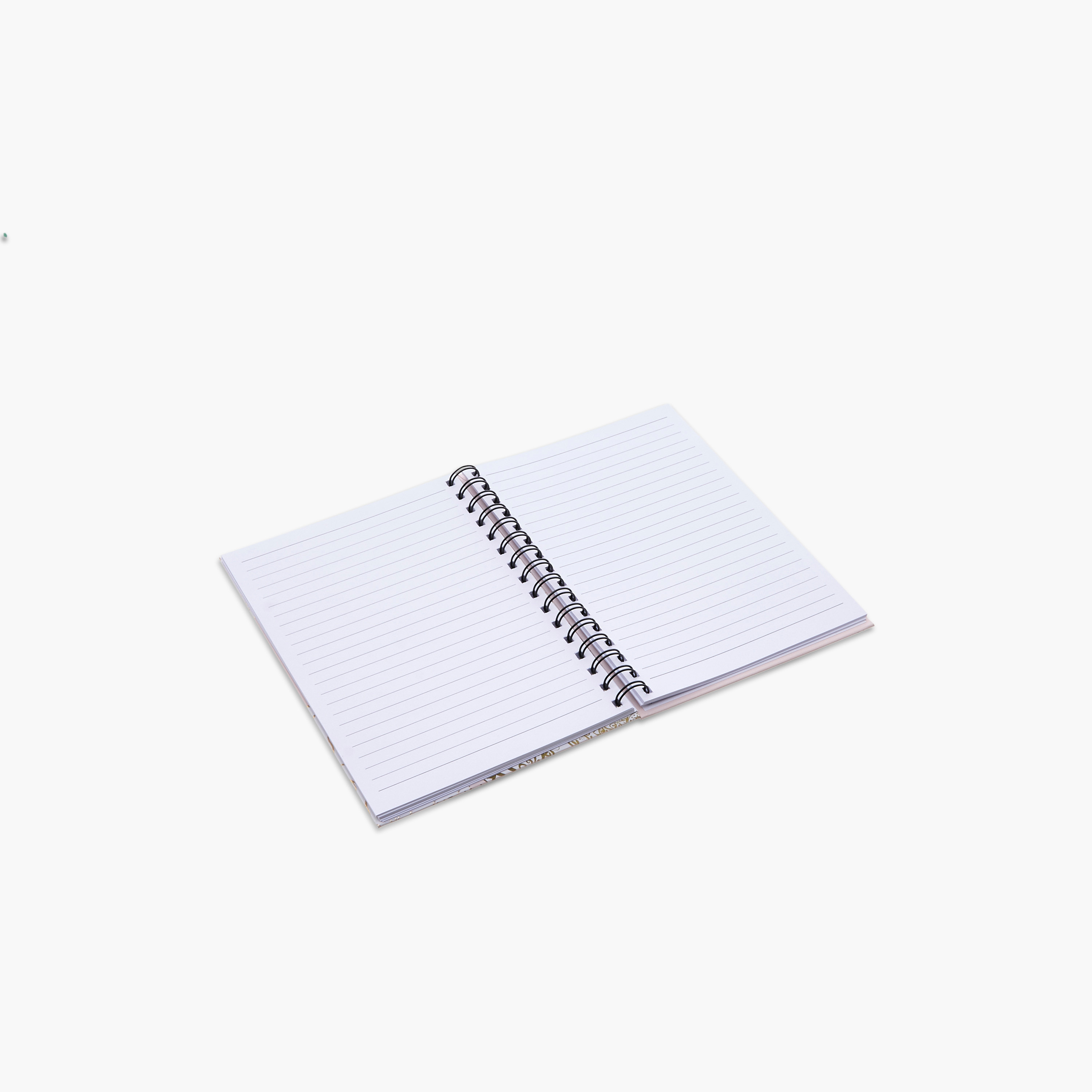 Slogan Print A5 Hardbound Spiral Notebook-school-stationery-notebooks-image-3