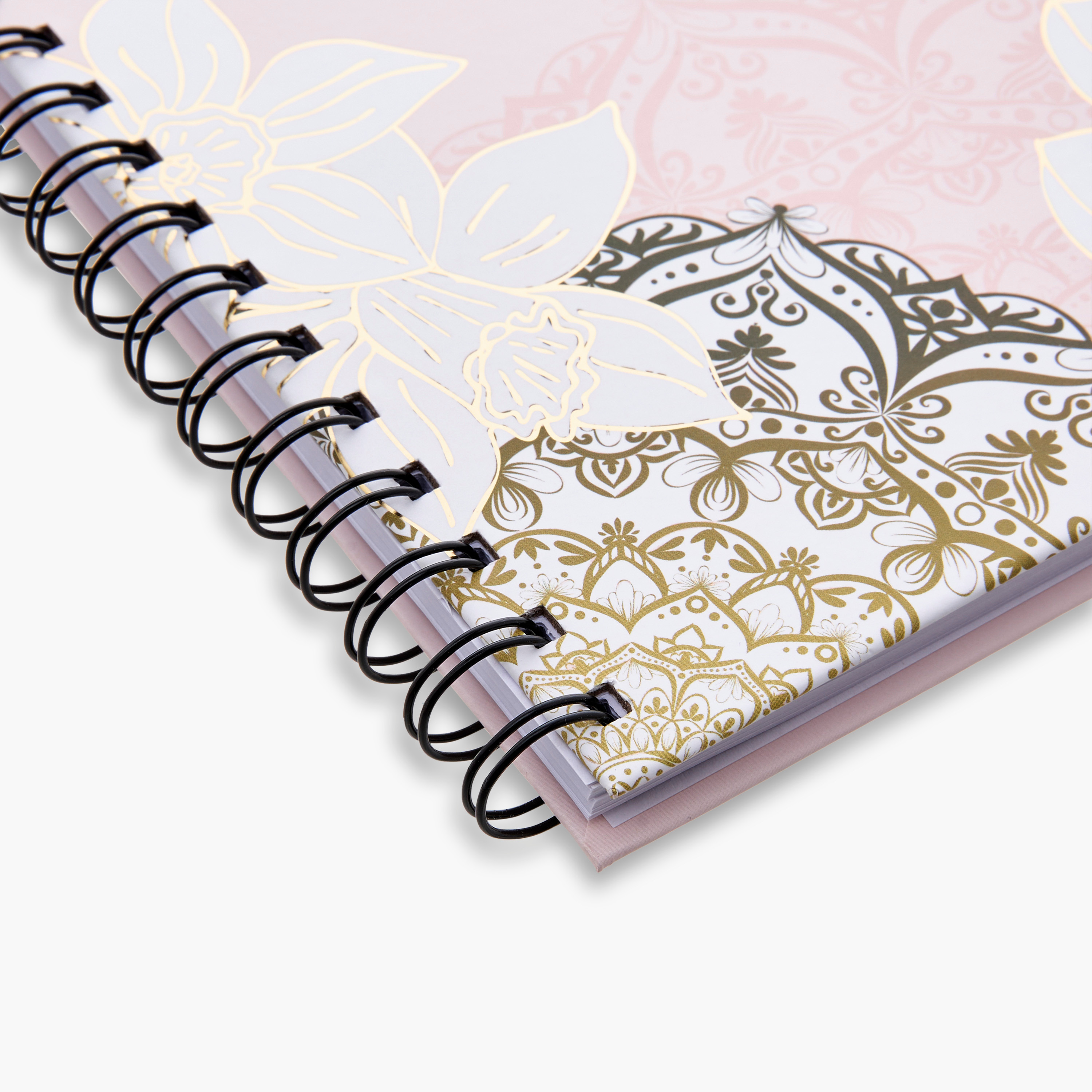 Slogan Print A5 Hardbound Spiral Notebook-school-stationery-notebooks-image-5