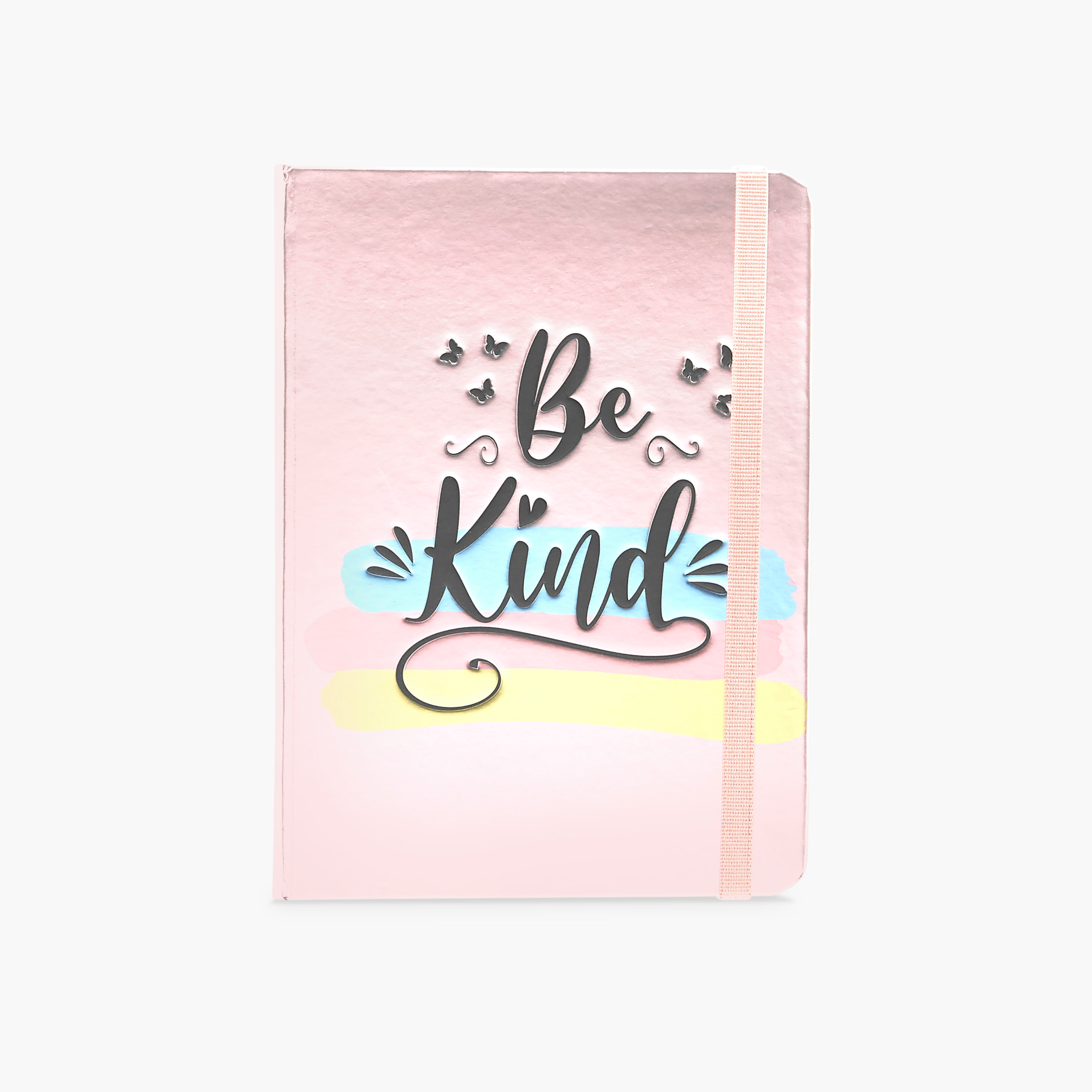 Slogan Embossed A5 Hardbound Ruled Notebook-school-stationery-notebooks-image-1