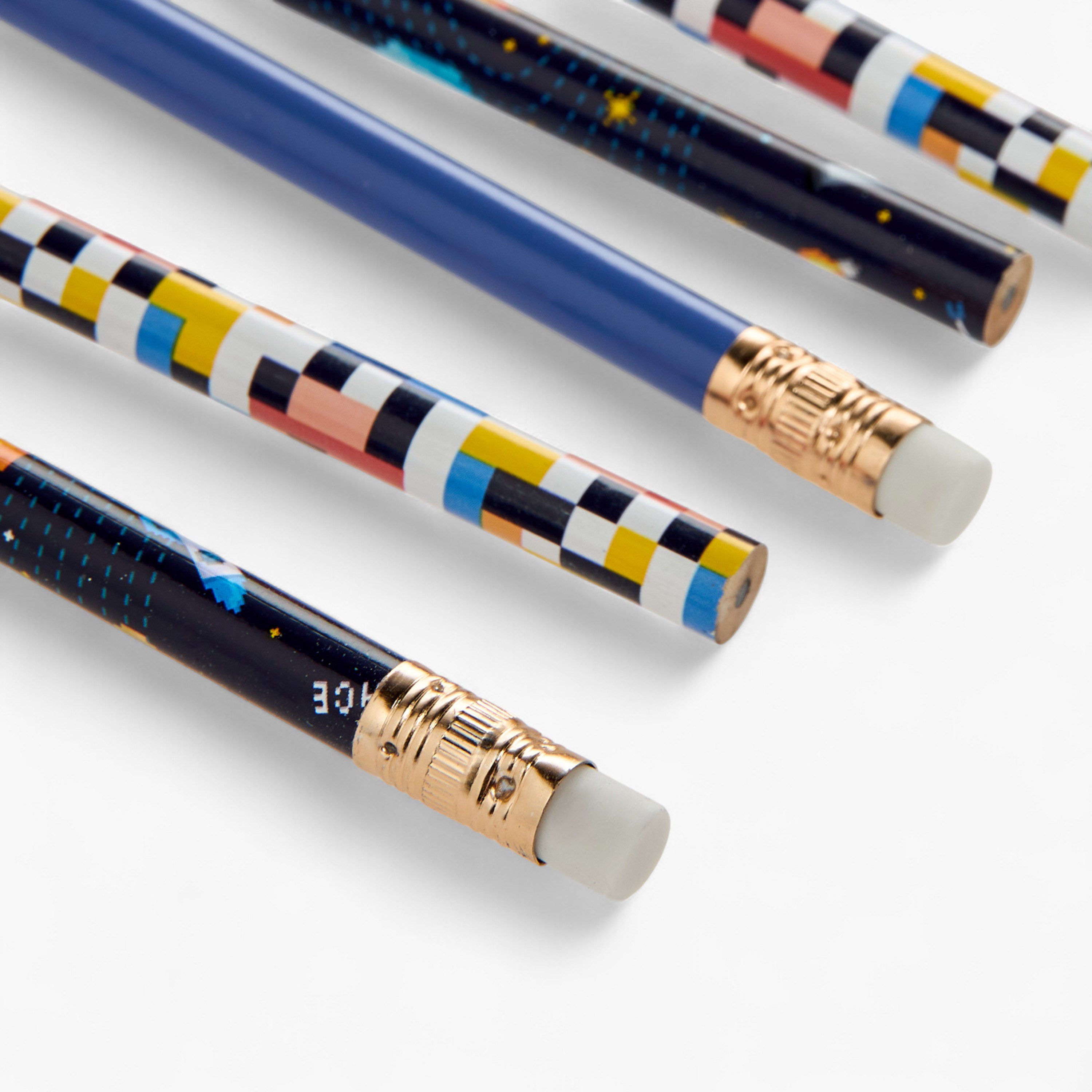 Assorted 6-Piece Rubber Back Pencil-school-stationery-pensandpencils-image-4