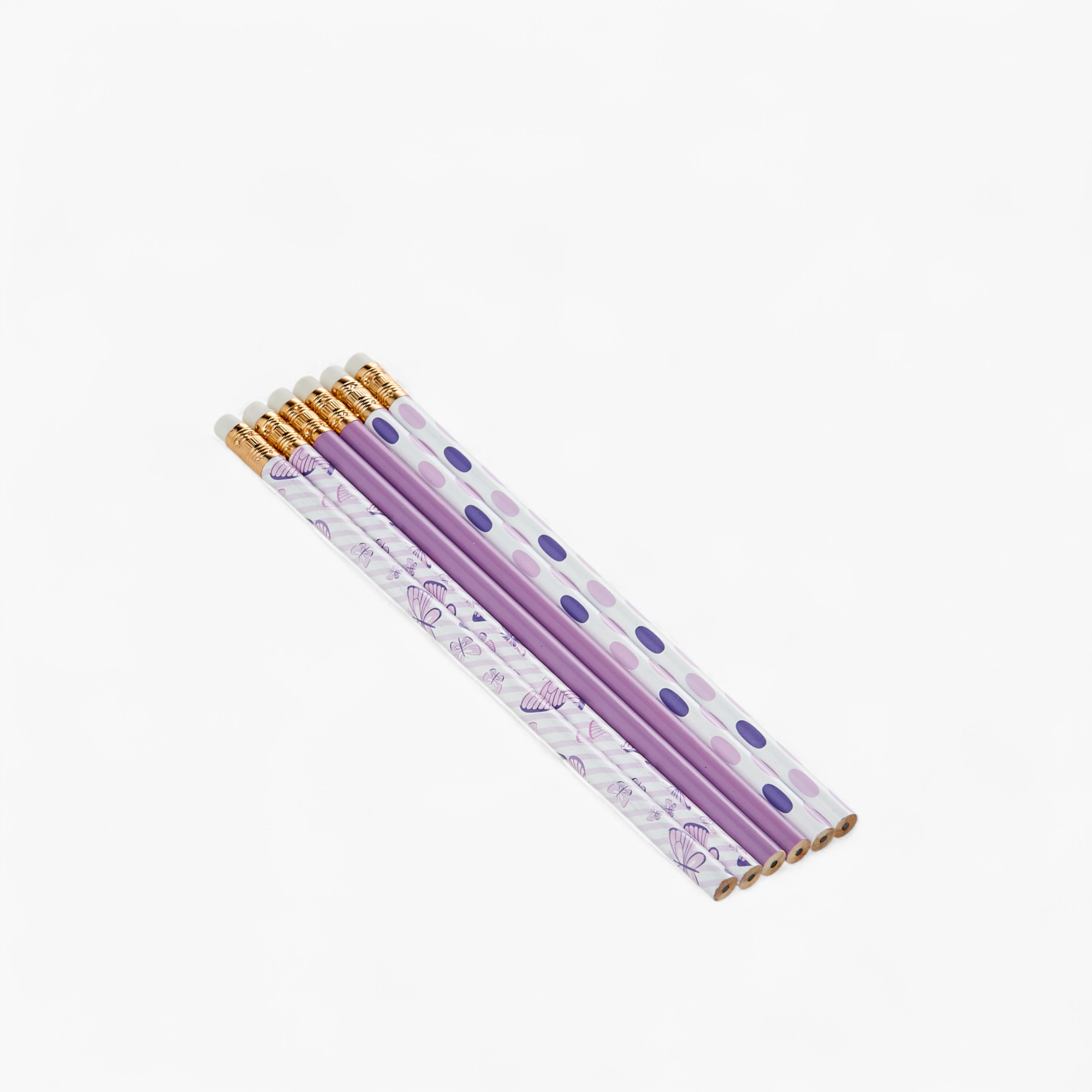 Assorted 6-Piece Wooden Pencil Set-school-stationery-pensandpencils-image-2