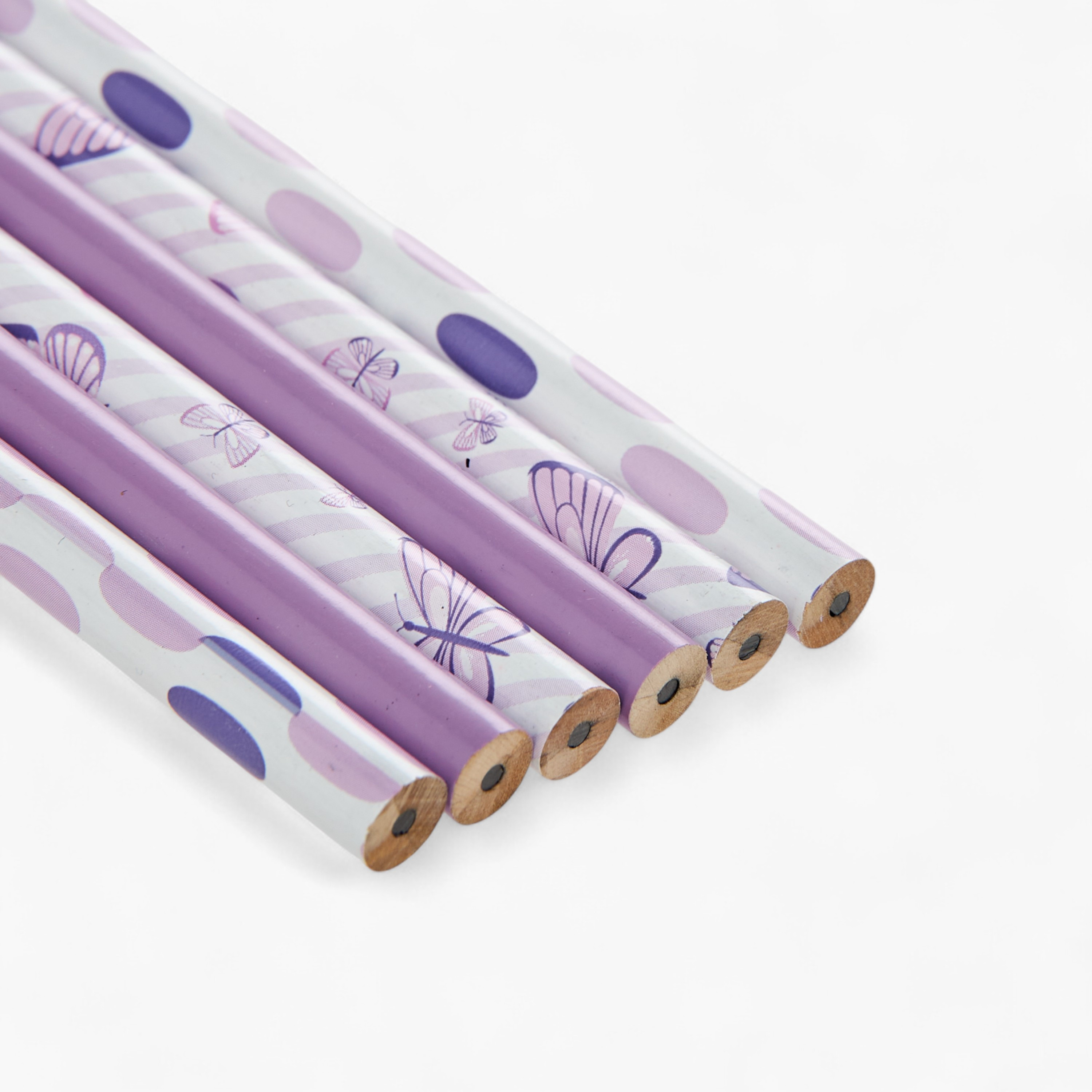 Assorted 6-Piece Wooden Pencil Set-school-stationery-pensandpencils-image-4