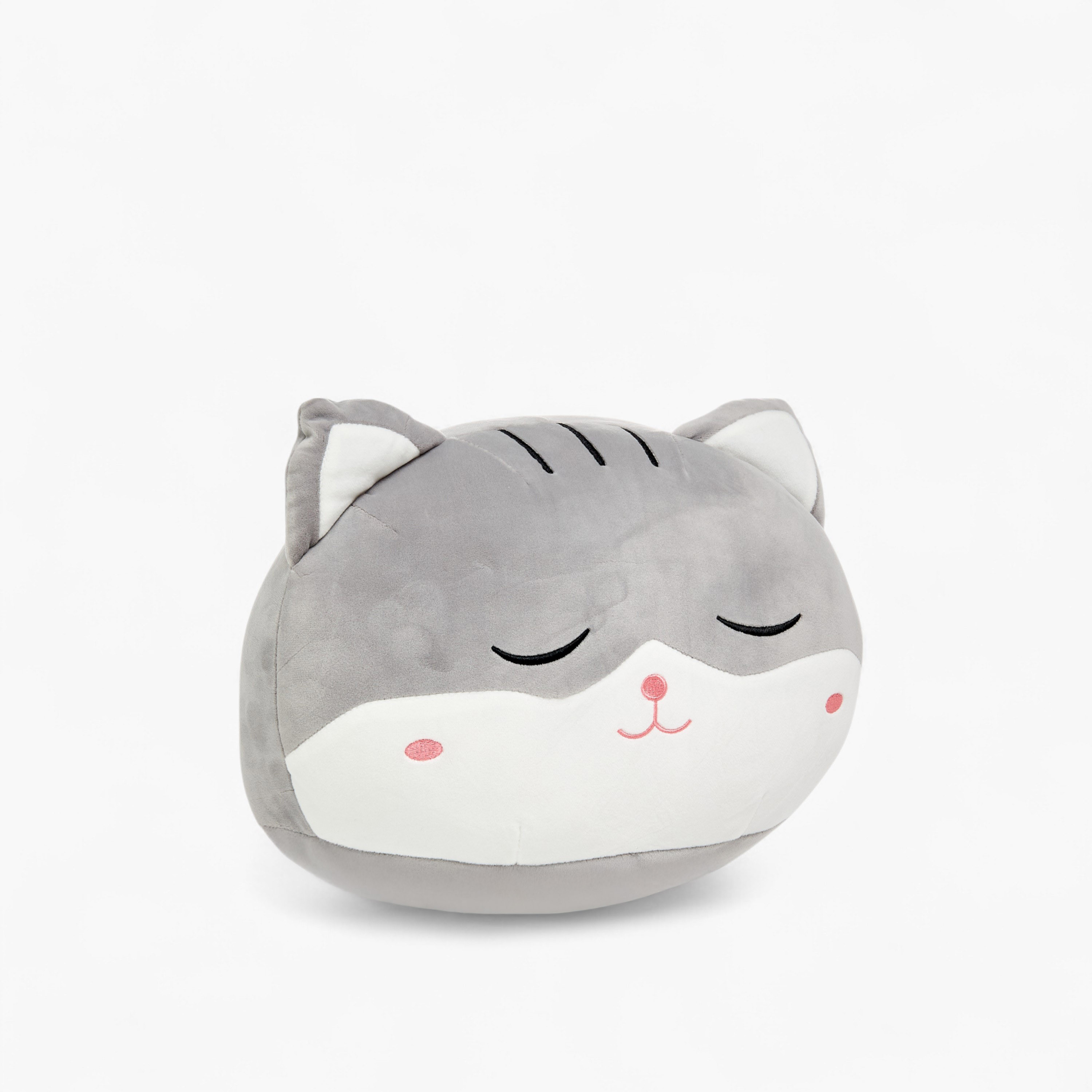Cat Face Decorative Cushion - 30 cms-household-cushionsandthrows-filledcushions-decorativecushions-image-4