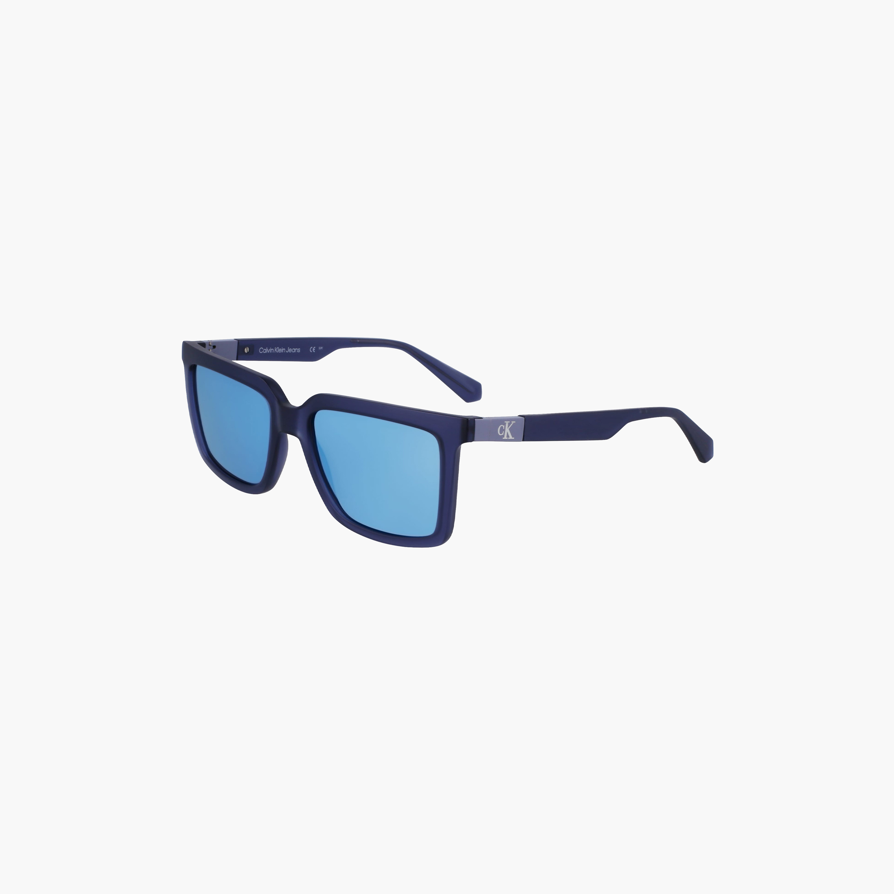 كالفن كلاين - نظارة شمسية -  مربعة - أزرق - مقاس 55 ملم CKJ23659S-men-sunglasses-image-1