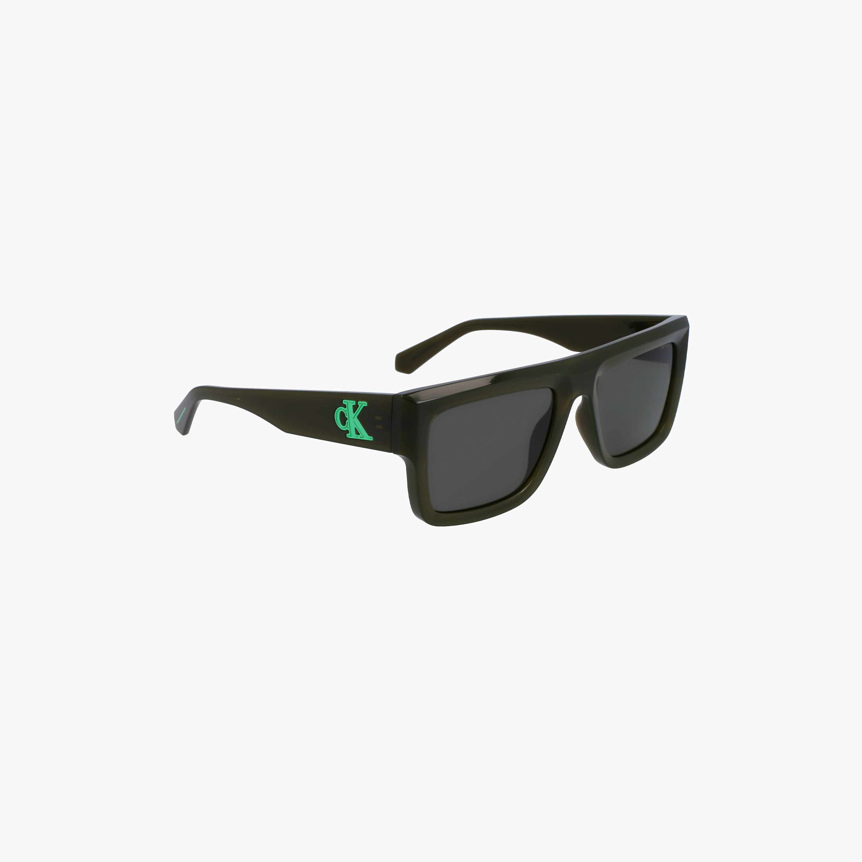 كالفن كلاين - نظارة شمسية -  مستطيلة - أخضر - مقاس 54 ملم CKJ23642S-men-sunglasses-image-2