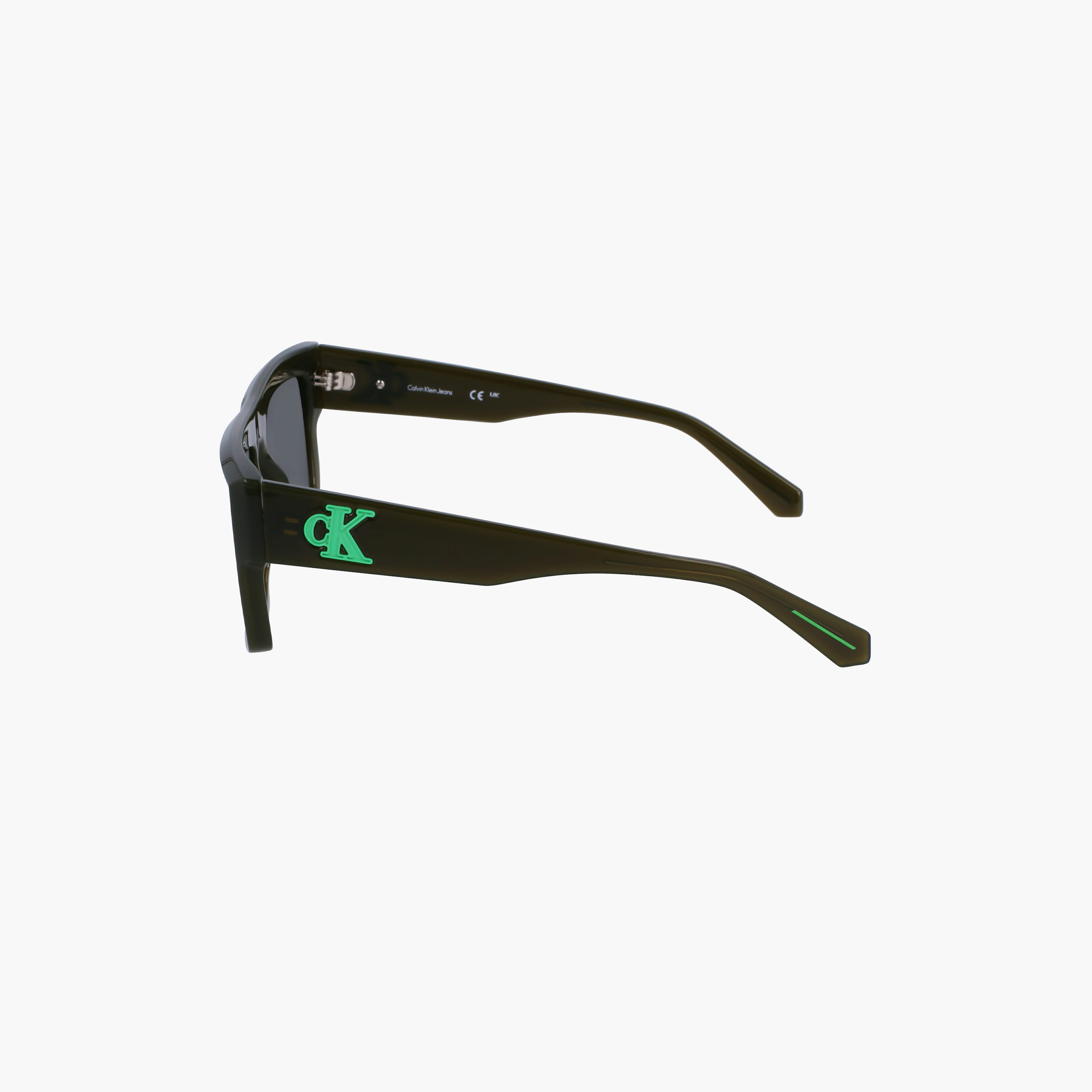 كالفن كلاين - نظارة شمسية -  مستطيلة - أخضر - مقاس 54 ملم CKJ23642S-men-sunglasses-image-4