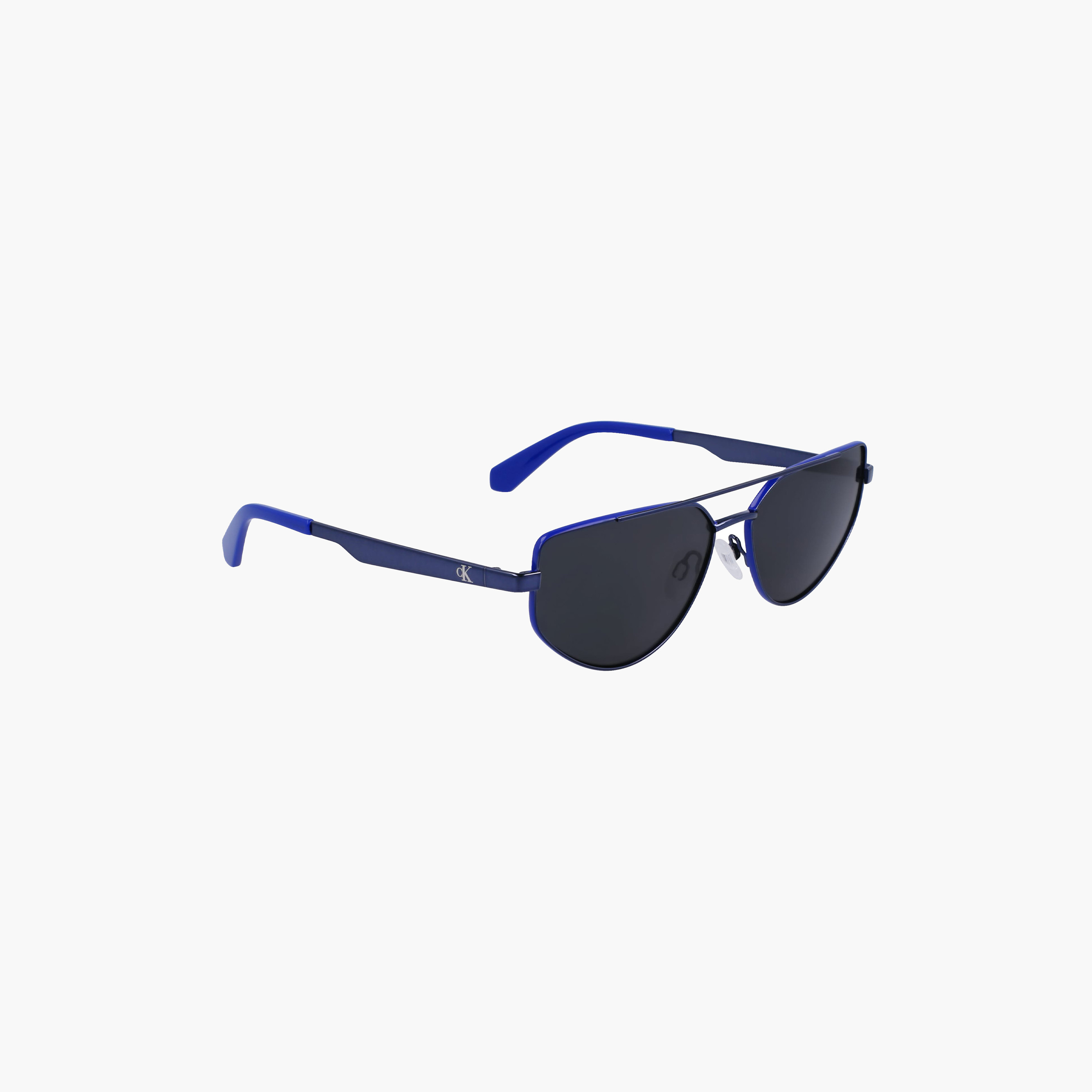كالفن كلاين - نظارة شمسية -  تصميم خاص (طيار) - أزرق - مقاس 58 ملم CKJ23220S-men-sunglasses-image-2