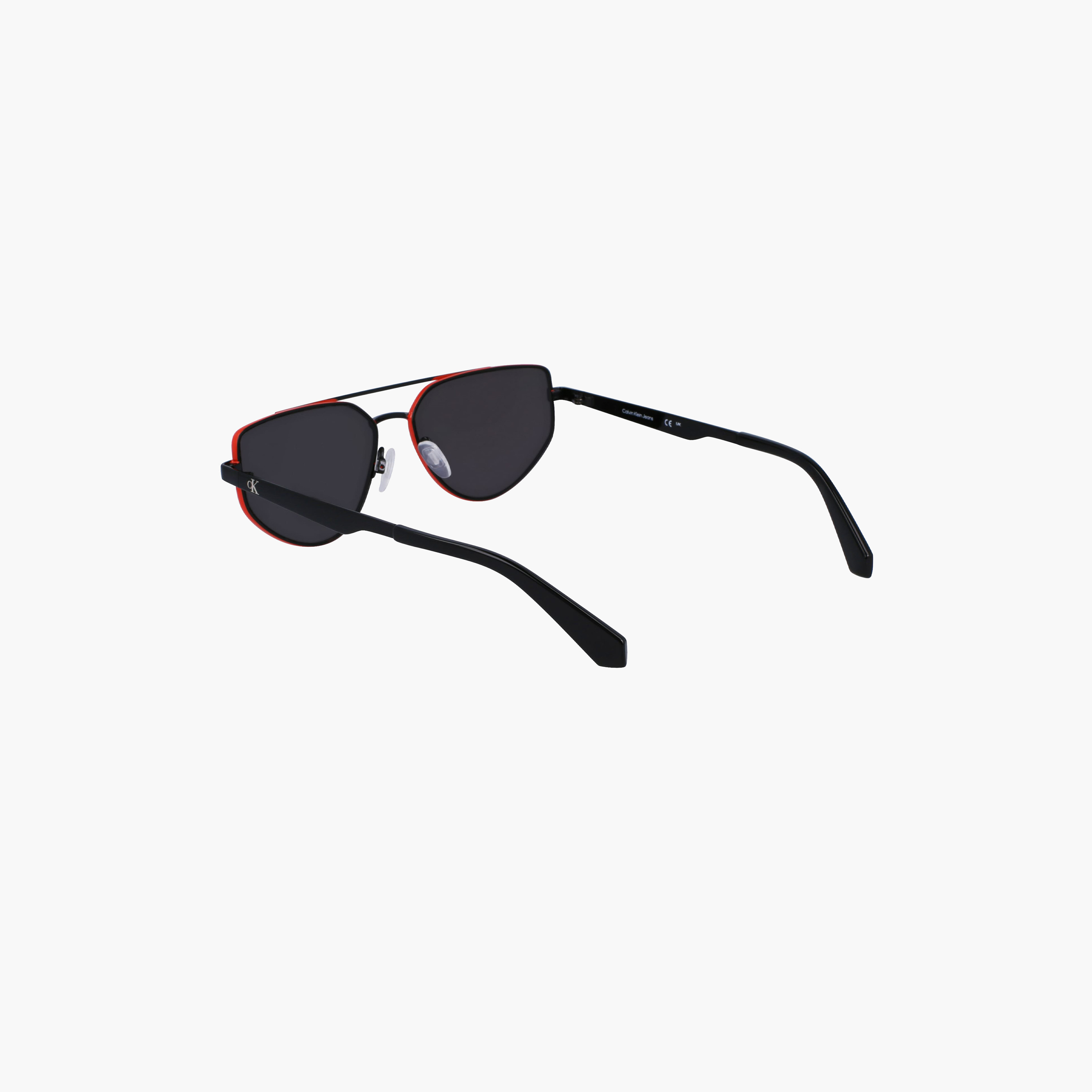 كالفن كلاين - نظارة شمسية -  تصميم خاص (طيار) - برتقالي - مقاس 58 ملم CKJ23220S-men-sunglasses-image-5