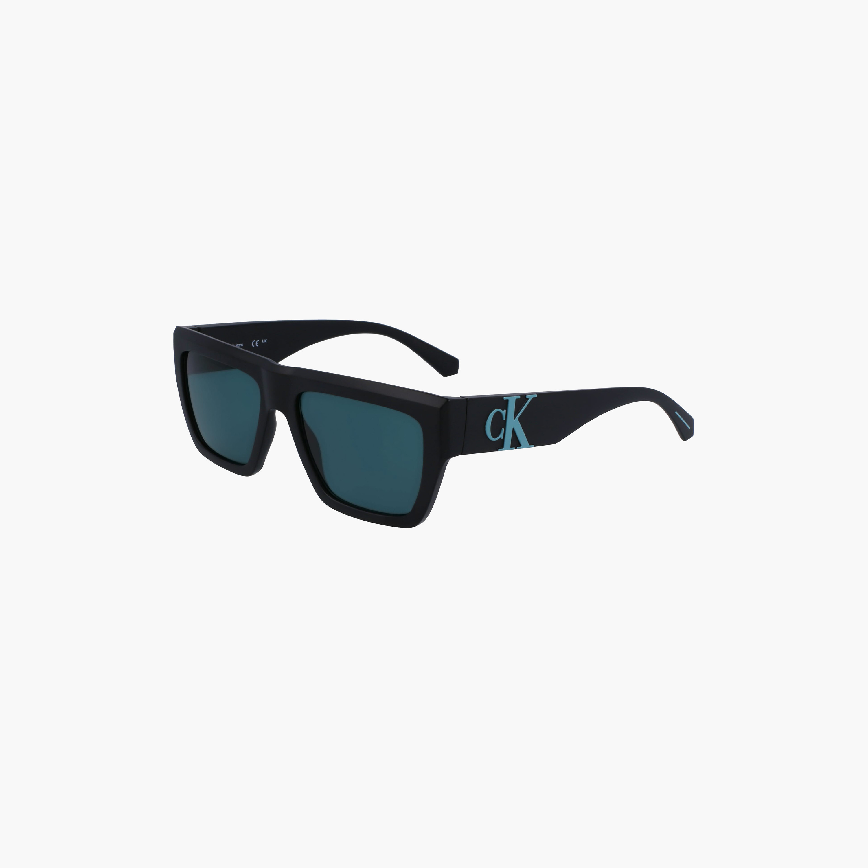 كالفن كلاين - نظارة شمسية -  مستطيلة - أسود - مقاس 55 ملم CKJ23653S-men-sunglasses-image-1