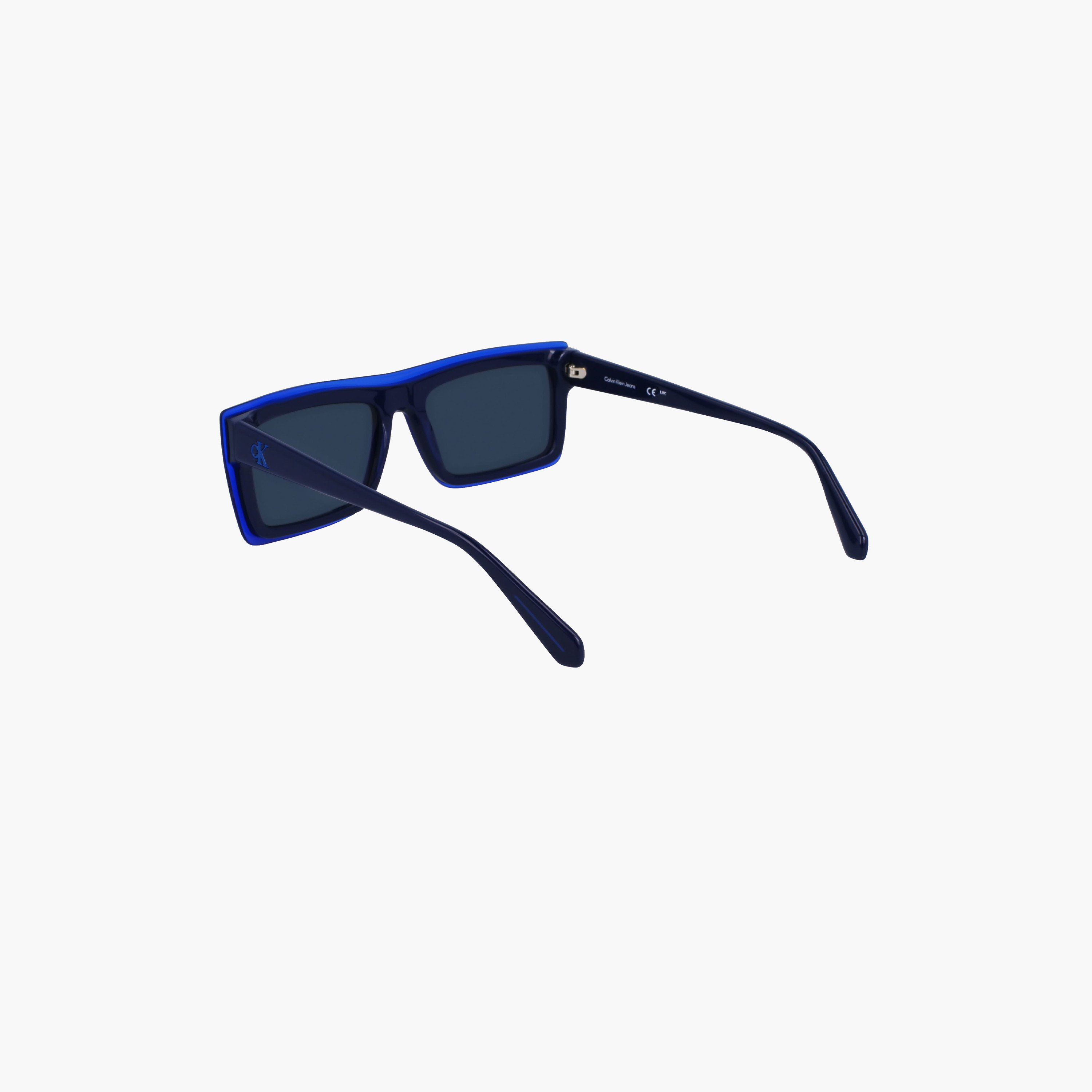 كالفن كلاين - نظارة شمسية -  مستطيلة - أزرق - مقاس 55 ملم CKJ23657S-men-sunglasses-image-5