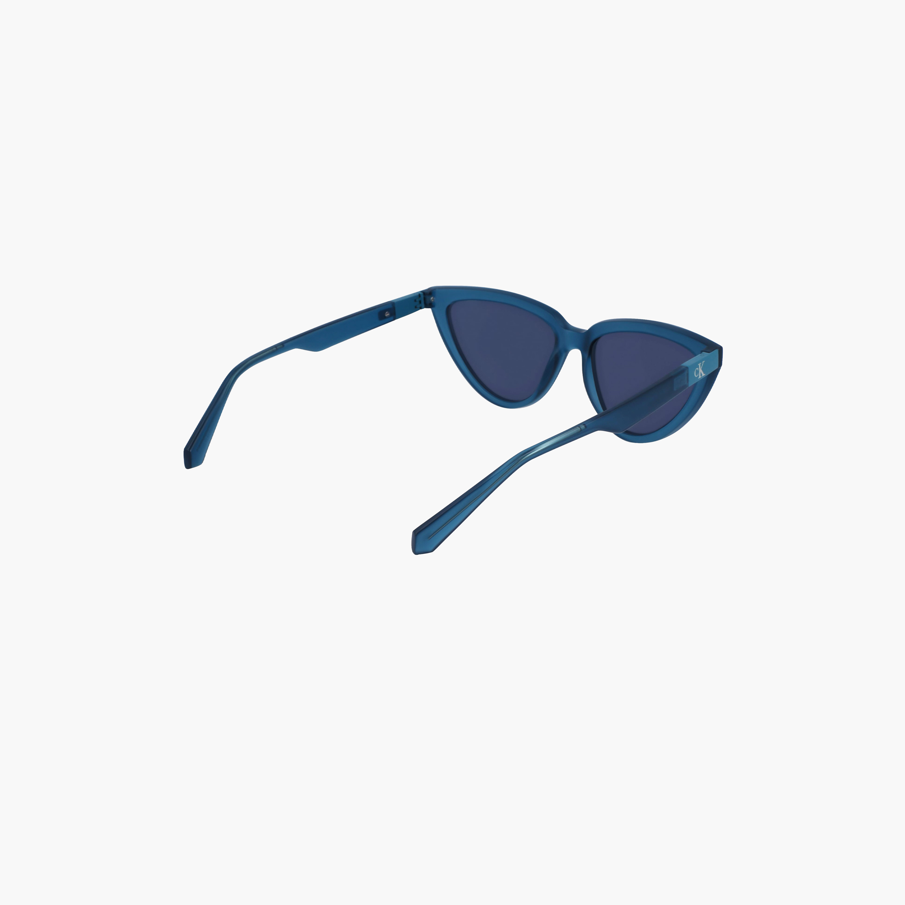 كالفن كلاين - نظارة شمسية - شكل عين القطة - أزرق - مقاس 56 ملم CKJ23658S-women-sunglasses-image-7