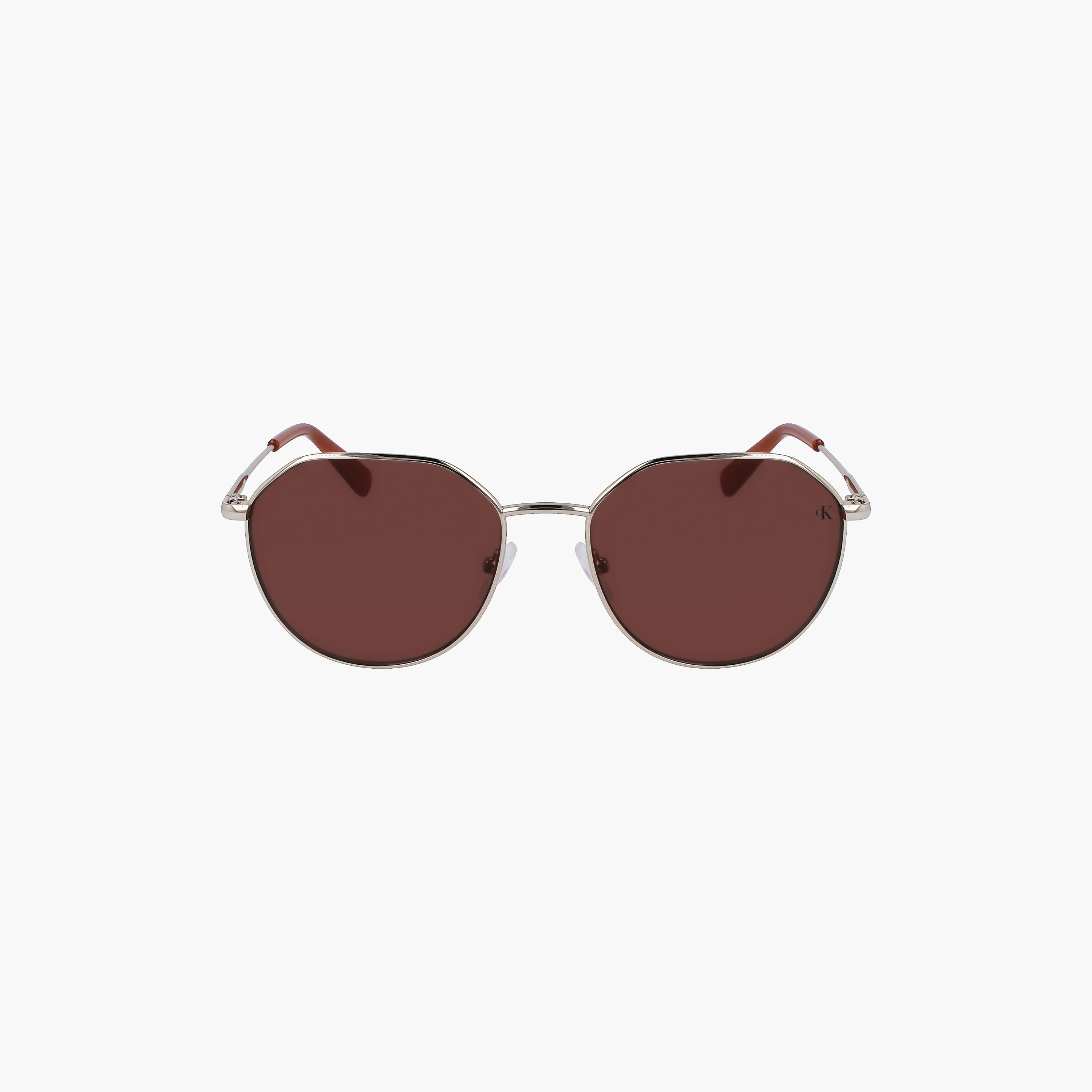 Calvin Klein 55MM Gold Round Sunglasses CKJ23201S-men-sunglasses-image-3