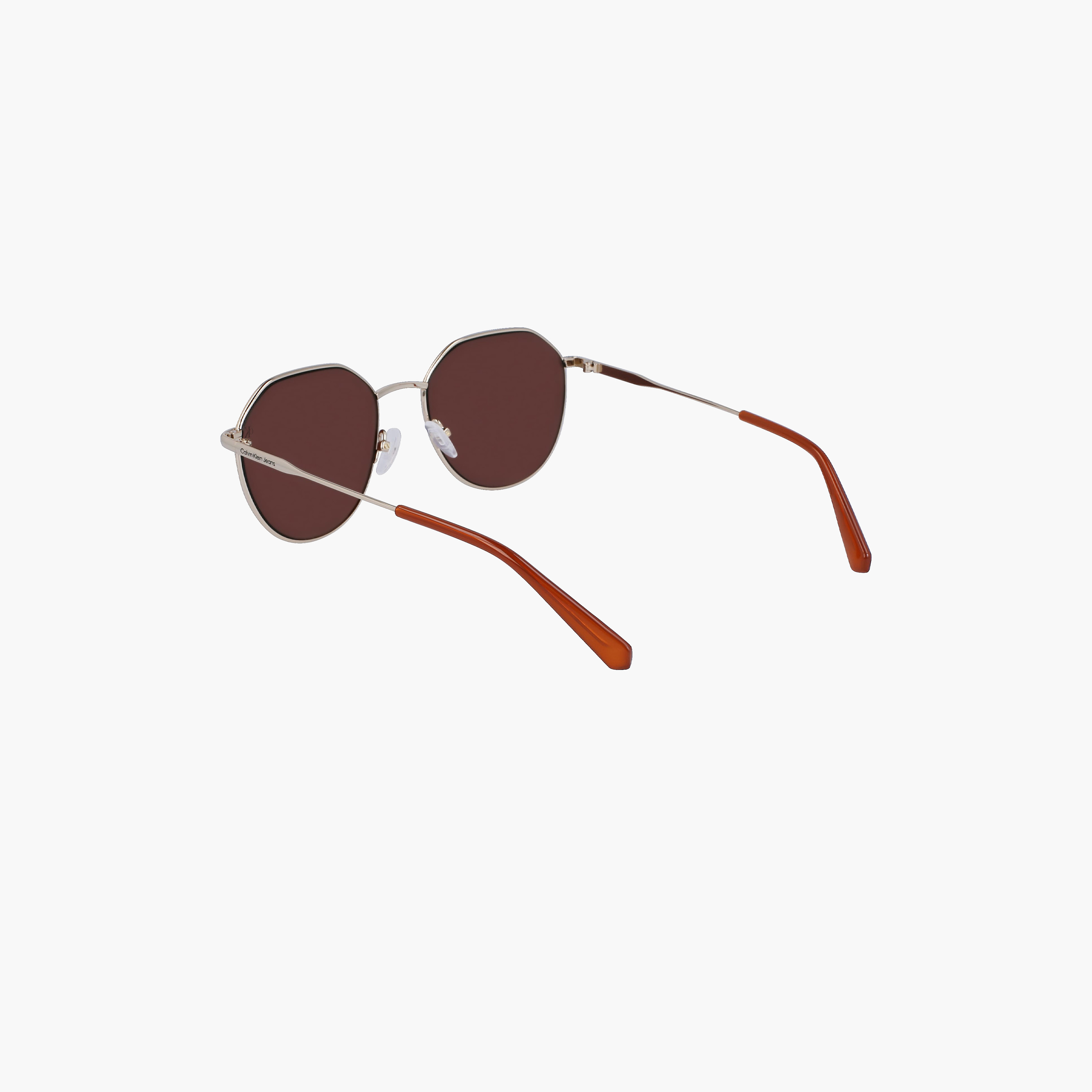 كالفن كلاين - نظارة شمسية -  مستديرة - ذهبي - مقاس 55 ملم CKJ23201S-men-sunglasses-image-5