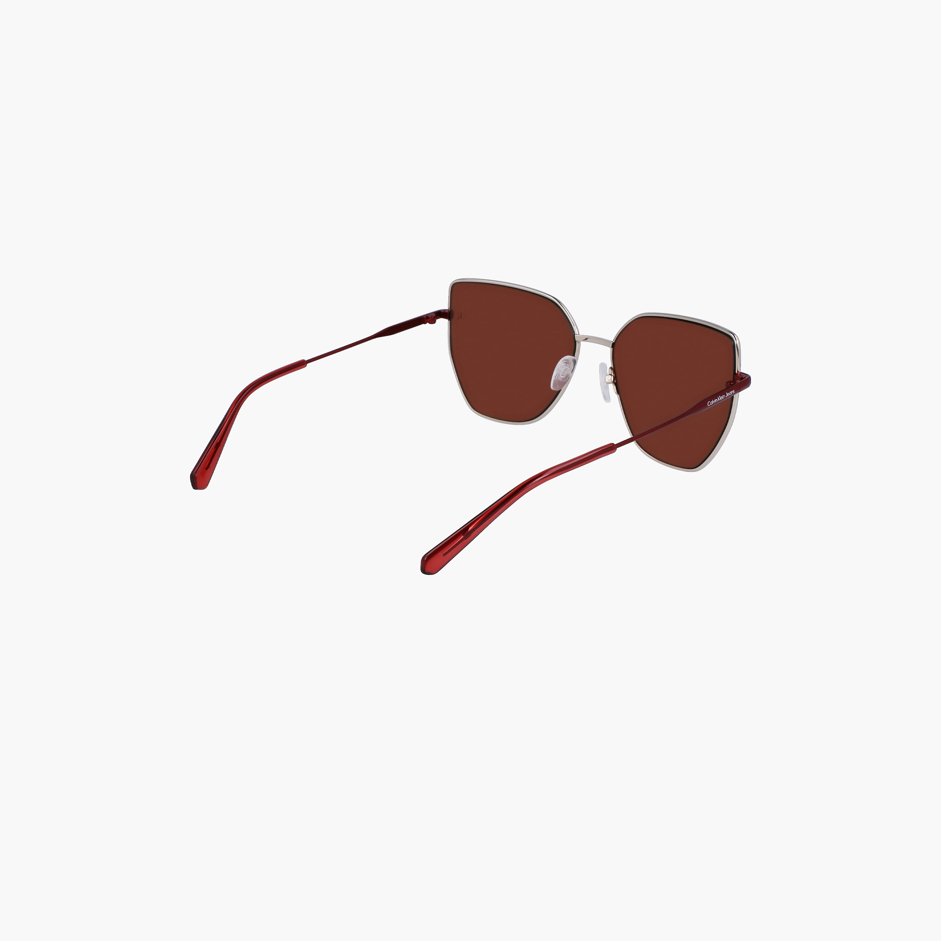 كالفن كلاين - نظارة شمسية -  شكل فراشة - أحمر - مقاس 60 ملم CKJ23202S-women-sunglasses-image-7