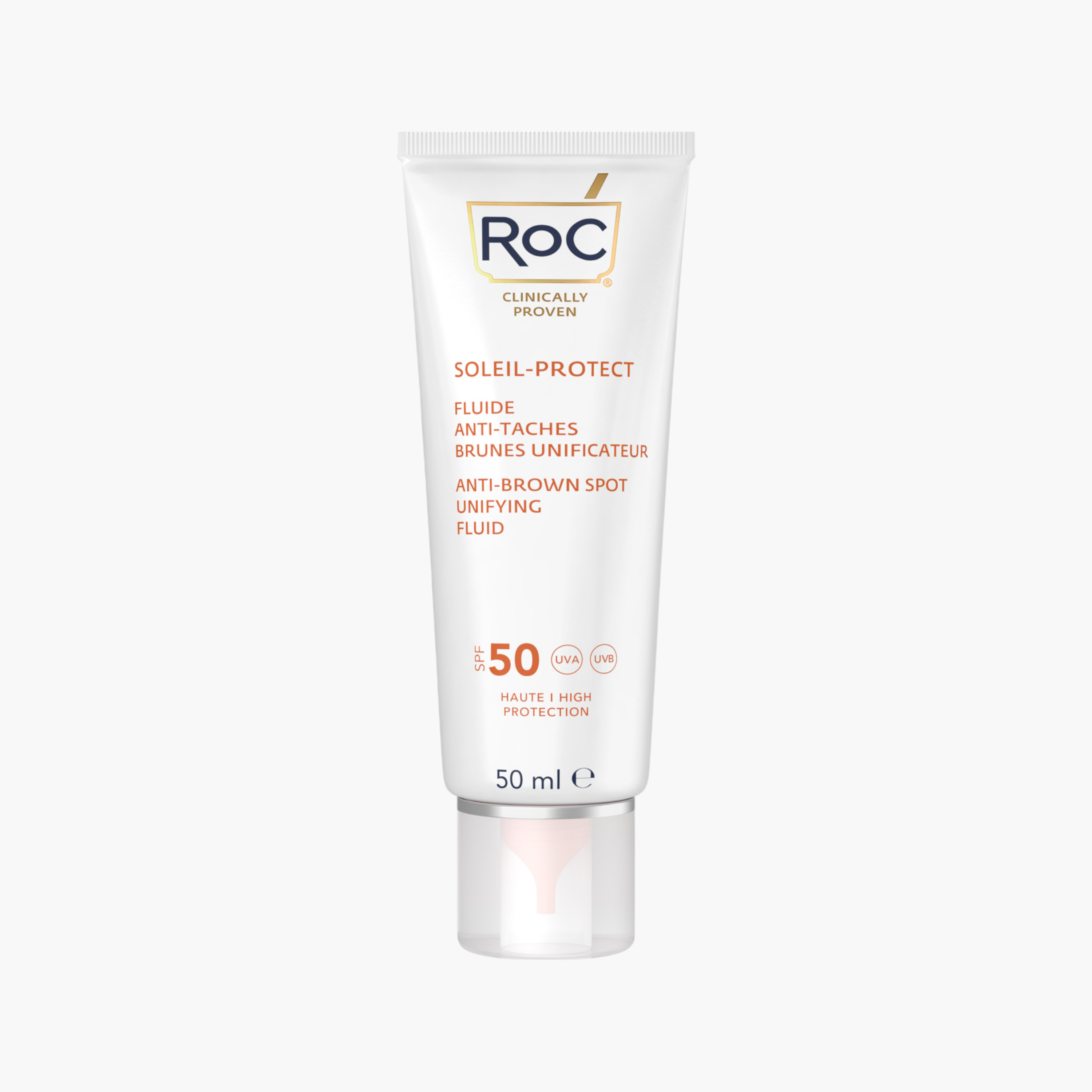 سائل موحد للحماية من الشمس وعلاج البقع البنية بمعامل حماية 50 من روك -  50 مل-beautyandpersonalcare-skin-moisturisers-facemoisturisers-image-1
