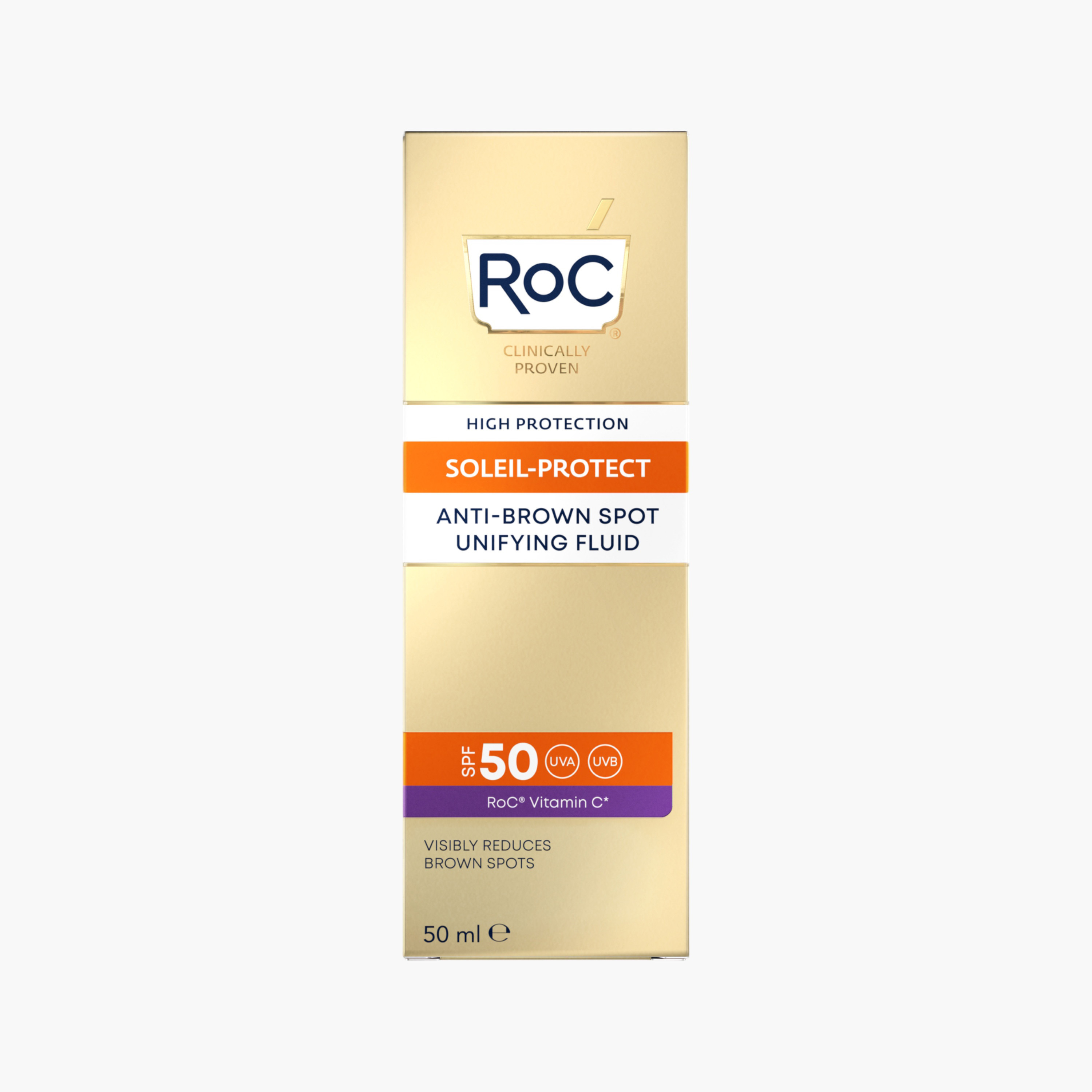 سائل موحد للحماية من الشمس وعلاج البقع البنية بمعامل حماية 50 من روك -  50 مل-beautyandpersonalcare-skin-moisturisers-facemoisturisers-image-2
