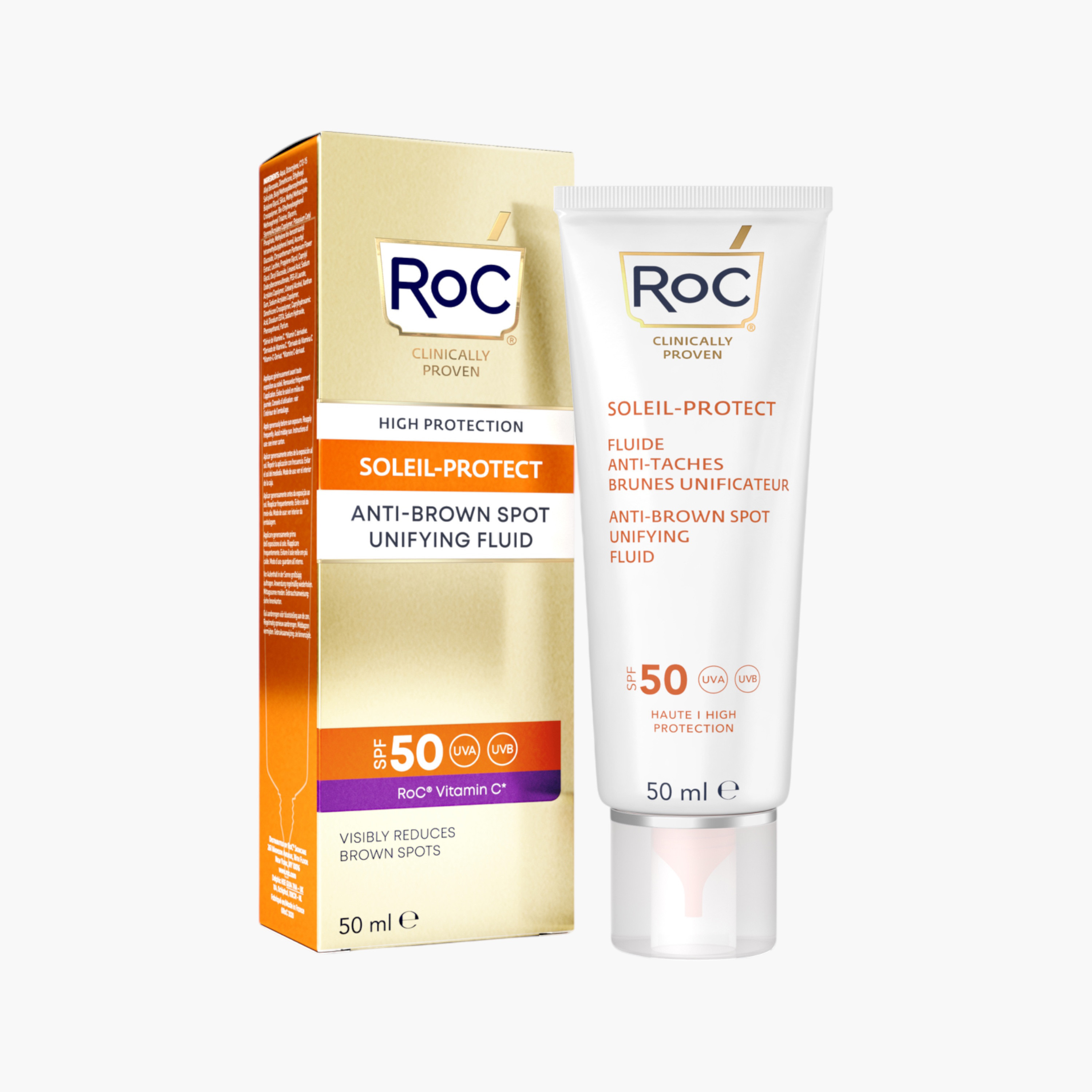 سائل موحد للحماية من الشمس وعلاج البقع البنية بمعامل حماية 50 من روك -  50 مل-beautyandpersonalcare-skin-moisturisers-facemoisturisers-image-3