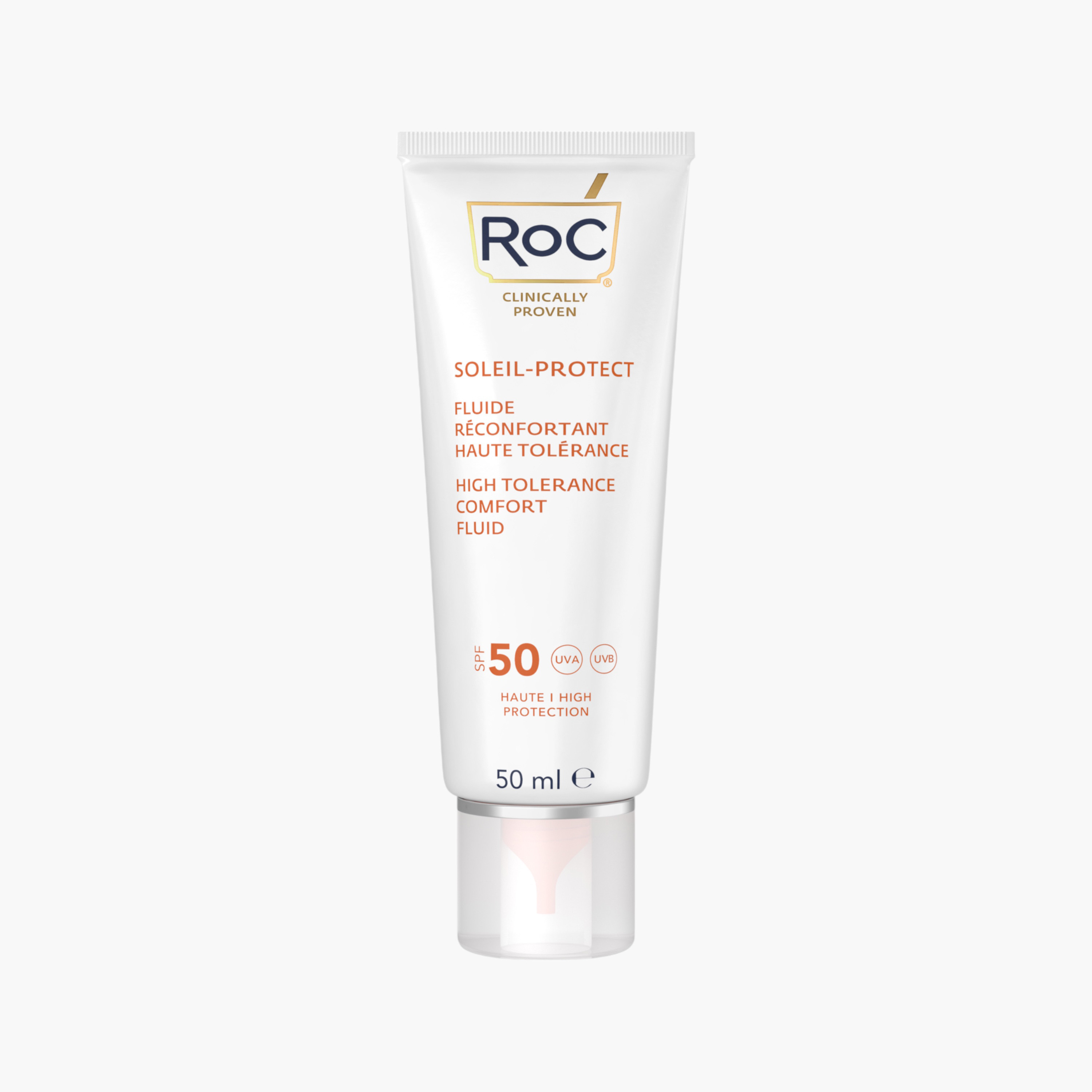 ROC Soleil Protect High Tolerance Comfort Fluid  SPF 50 - 50 ml-beautyandpersonalcare-skin-moisturisers-facemoisturisers-image-1
