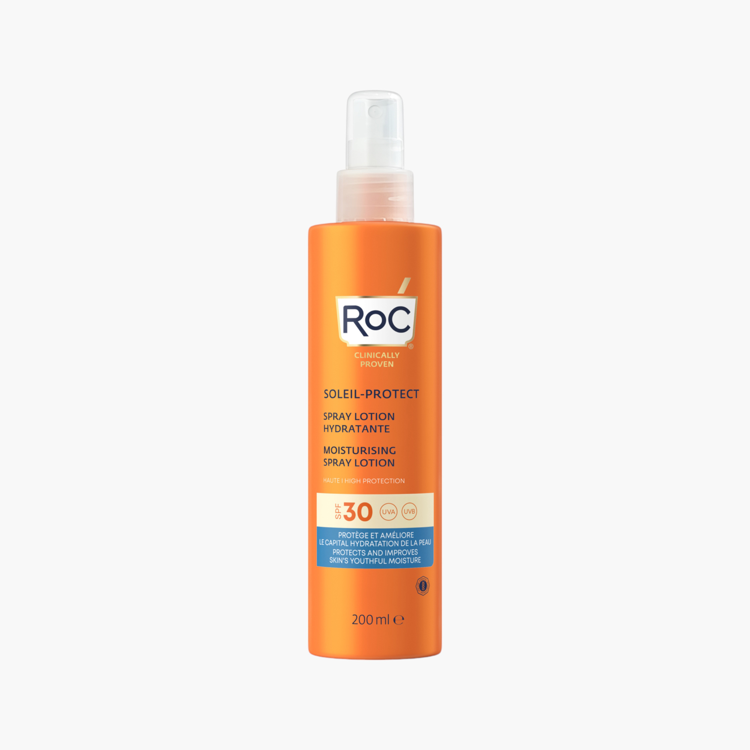 ROC Soleil Protect Moisturizing SPF 30 Spray Lotion - 200 ml-beautyandpersonalcare-skin-moisturisers-bodyandhandlotions-image-1