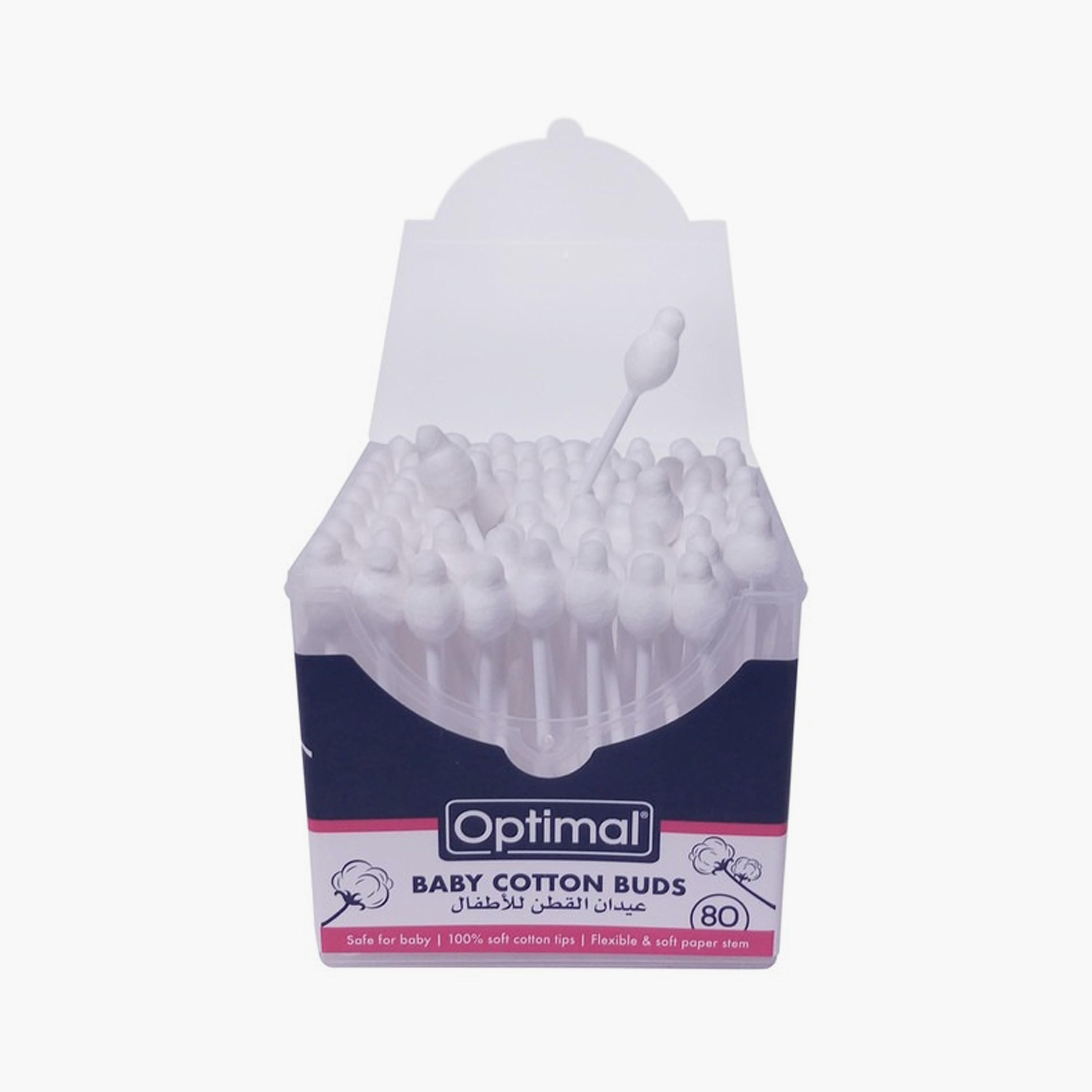 Optimal 80-Piece Soft-Tip Baby Safety Cotton Buds-beautyandpersonalcare-babycare-wipesandbuds-image-2
