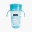 Optimal Baby 360 Training Cup with Easy Grip Handle - 320 ml - Blue-baby-feeding-mealtimeessentials-image-1