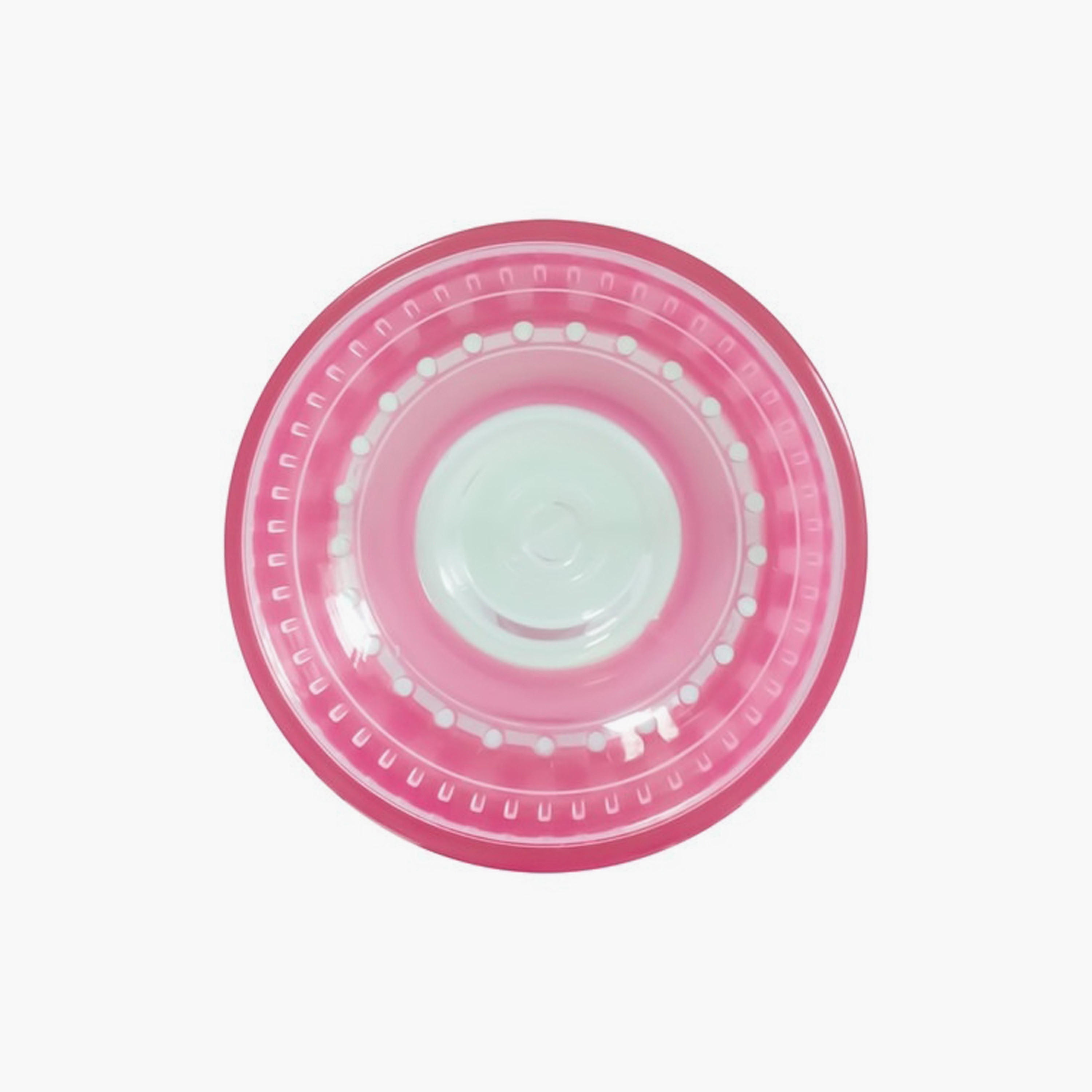 كوب تدريب بيبي 360 بمقبض سهل الإمساك من أوبتيمال - 320 مل - وردي-baby-feeding-mealtimeessentials-image-2