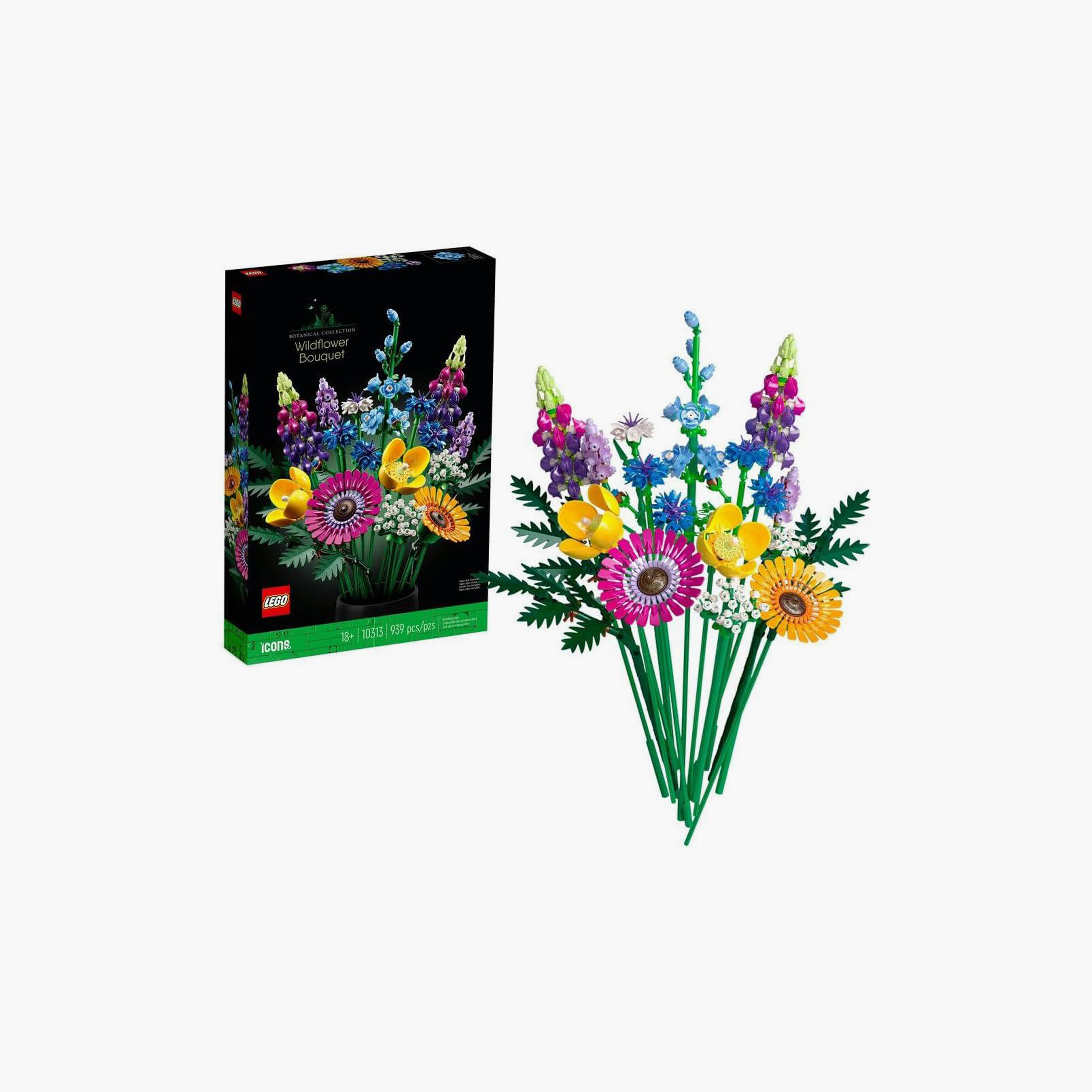 LEGO® Botanicals Wildflower Bouquet 10313 Building Set (939 Pieces)-toys-buildingblocks-blocks-image-2