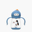 Juniors Penguin Print Tritan Sipper Cup with Handles - 240 ml-baby-feeding-mealtimeessentials-image-1
