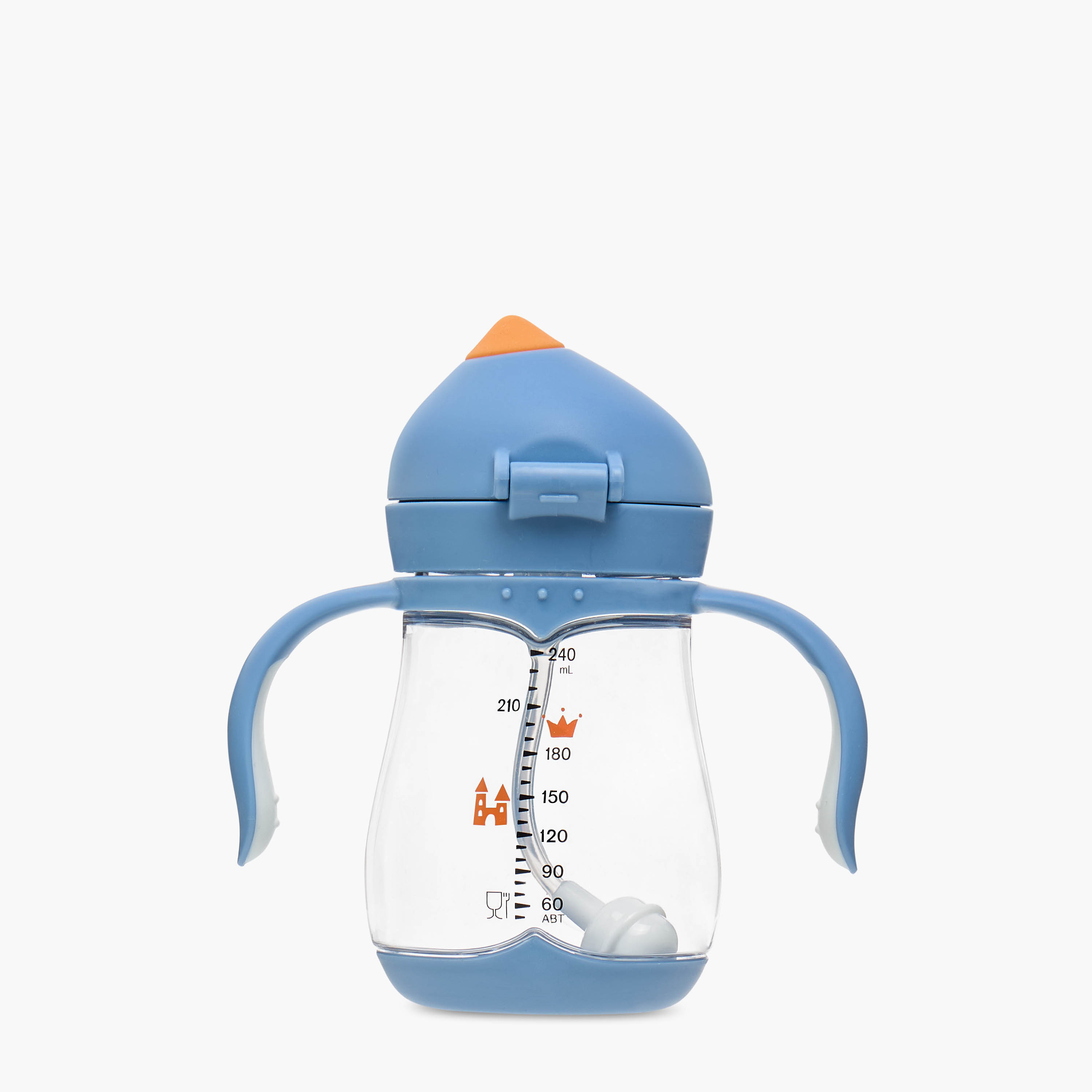 Juniors Penguin Print Tritan Sipper Cup with Handles - 240 ml-baby-feeding-mealtimeessentials-image-2