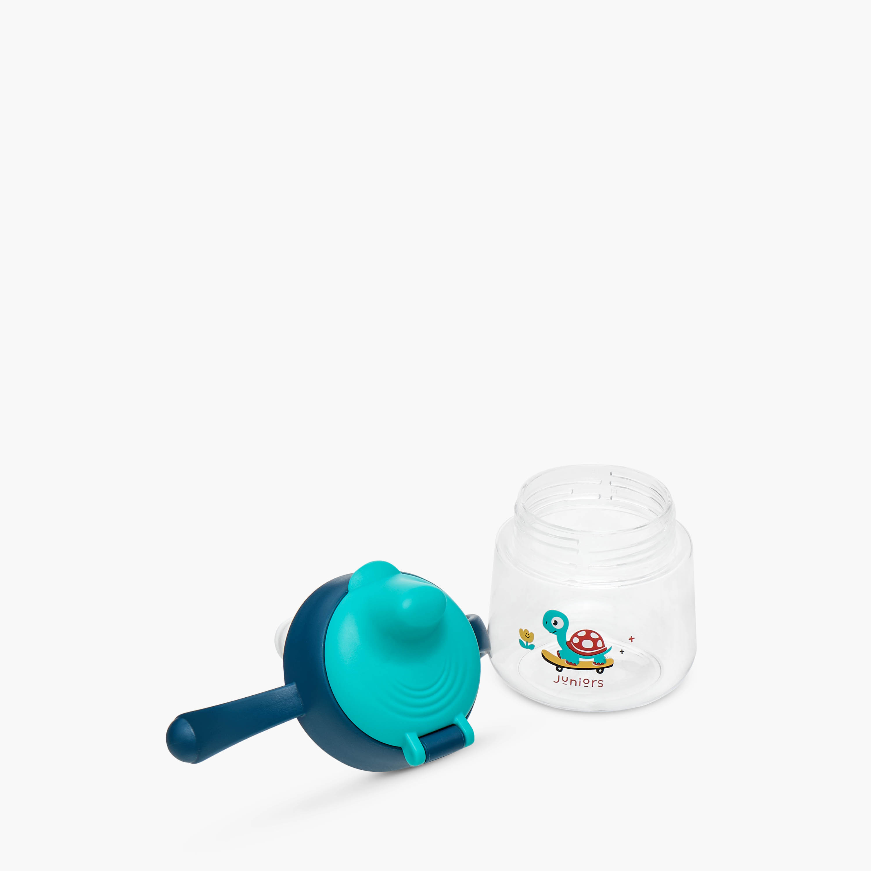 كوب تدريب بطبعات بمقبض للأطفال من جونيورز - 180 مل-baby-feeding-mealtimeessentials-image-1