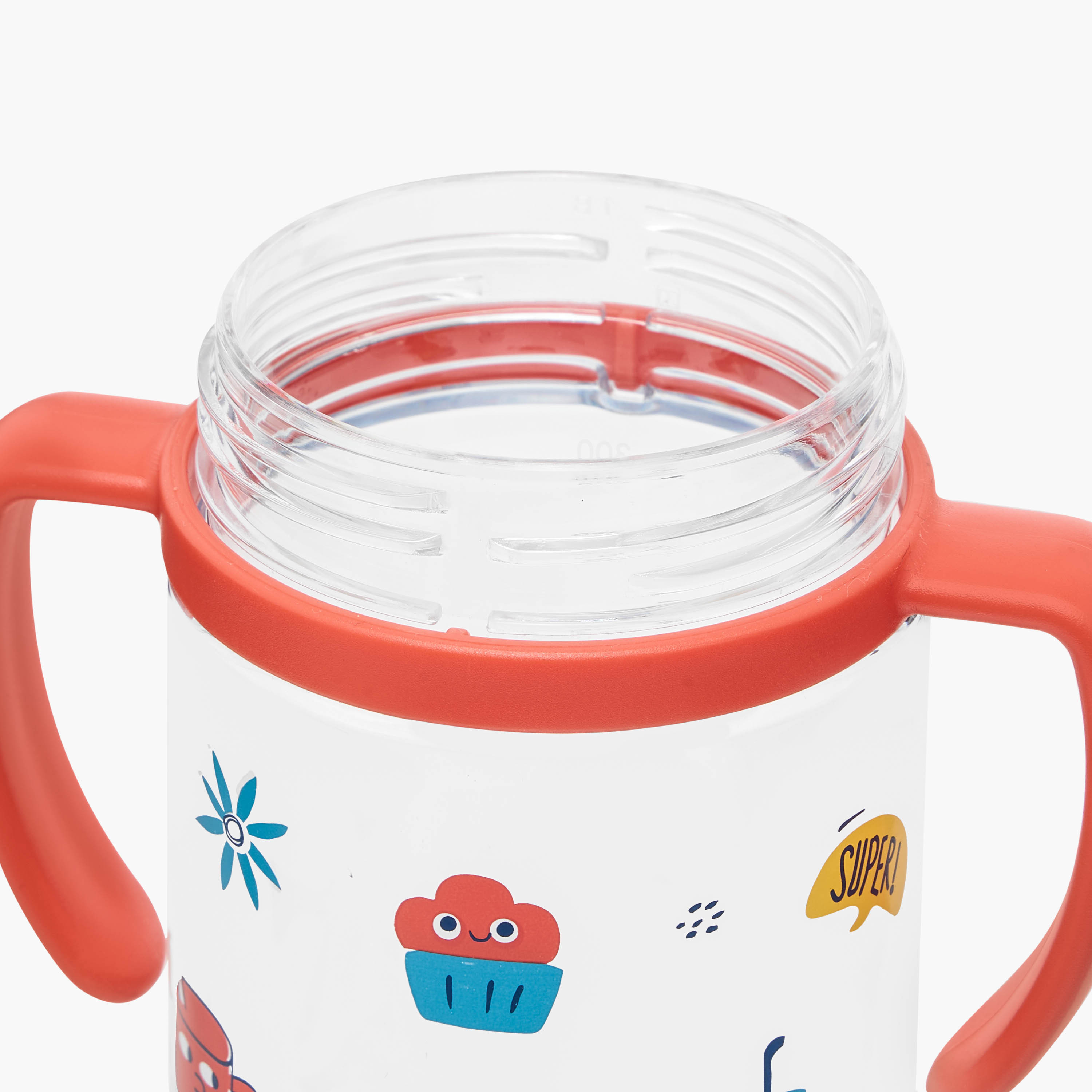 Juniors Printed Sipper Water Bottle with Handles - 300 ml-baby-feeding-mealtimeessentials-image-6