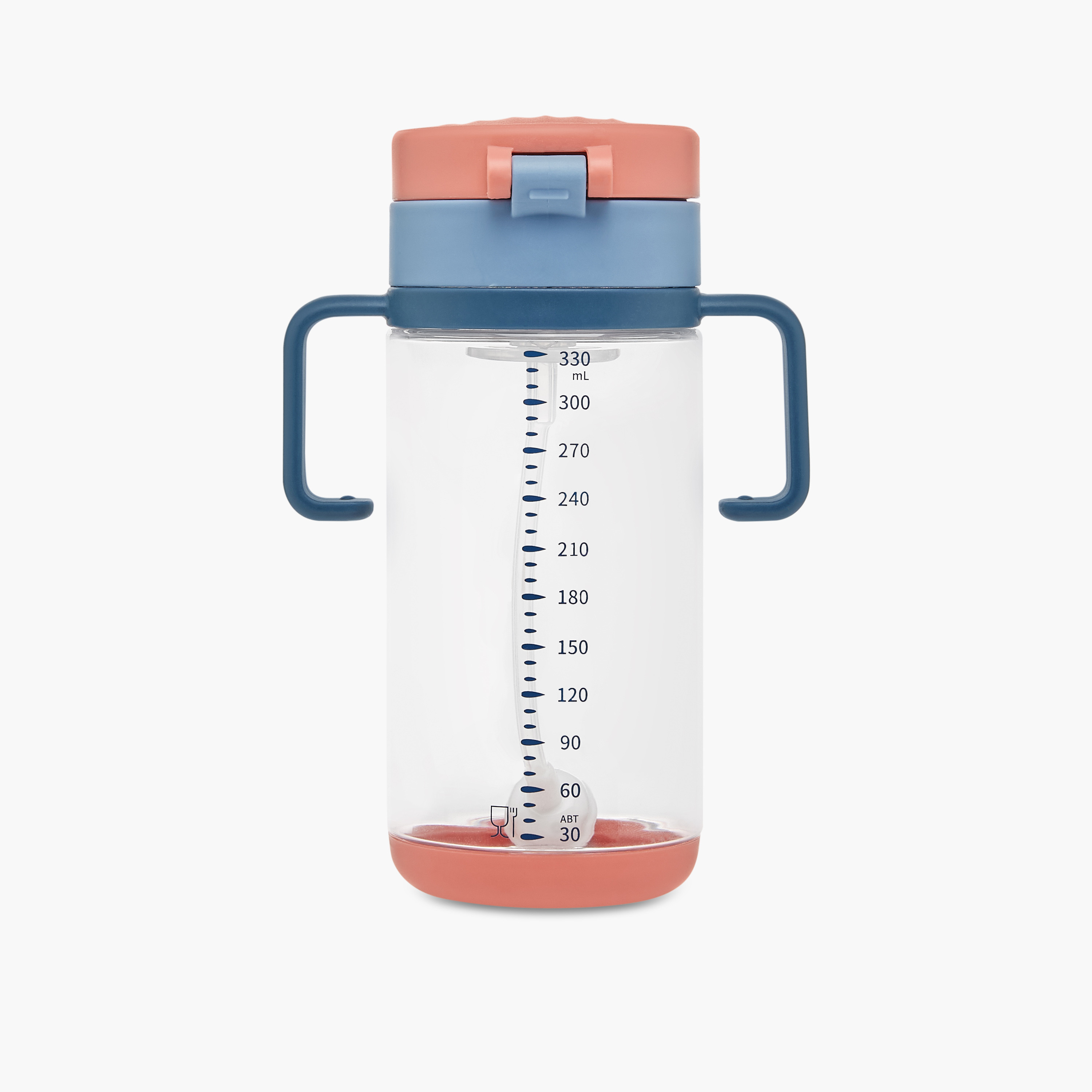 Juniors Printed Sipper Water Bottle with Handles - 330 ml-baby-feeding-mealtimeessentials-image-4