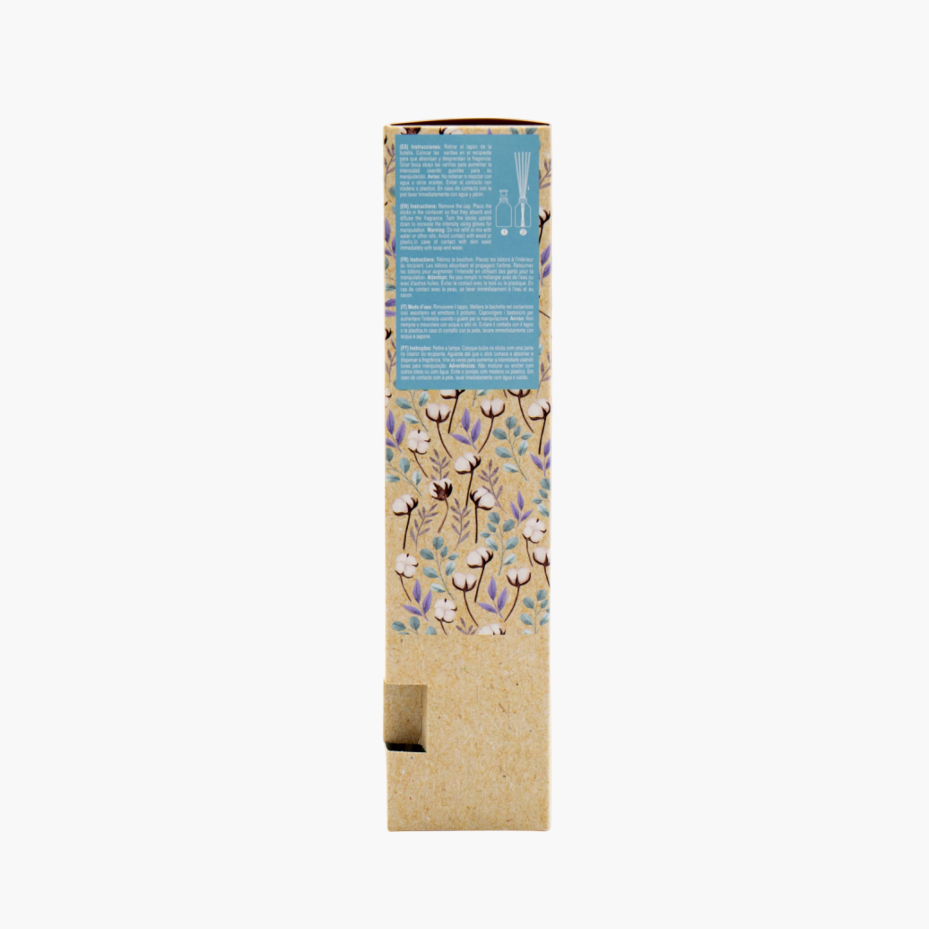 موزع عطور برائحة زهرة القطن من ميكاروماس - 95 مل-household-homefragrance-reeddiffusers-image-3