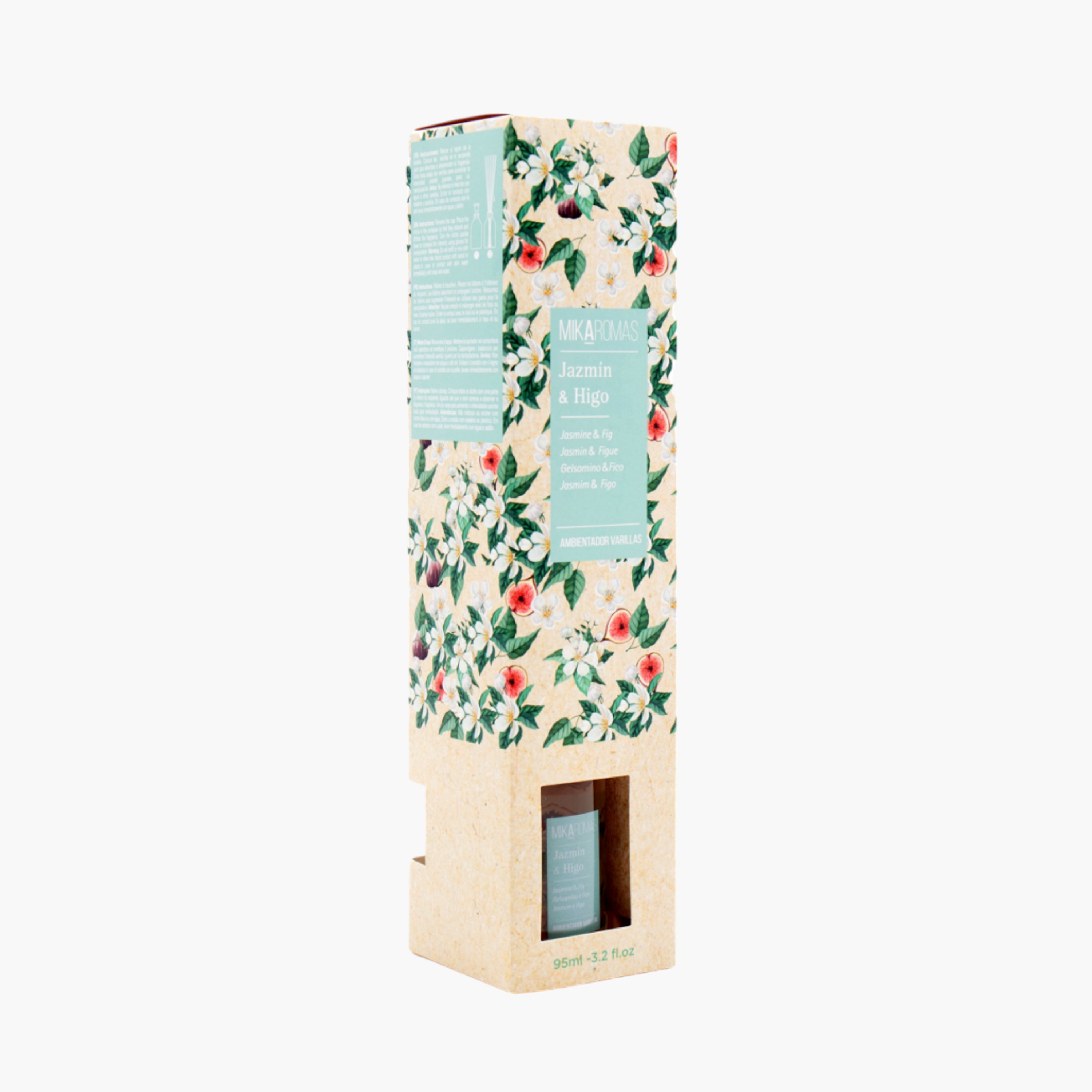Mikaromas Jasmine and Higo Reed Diffuser - 95 ml-household-homefragrance-reeddiffusers-image-2