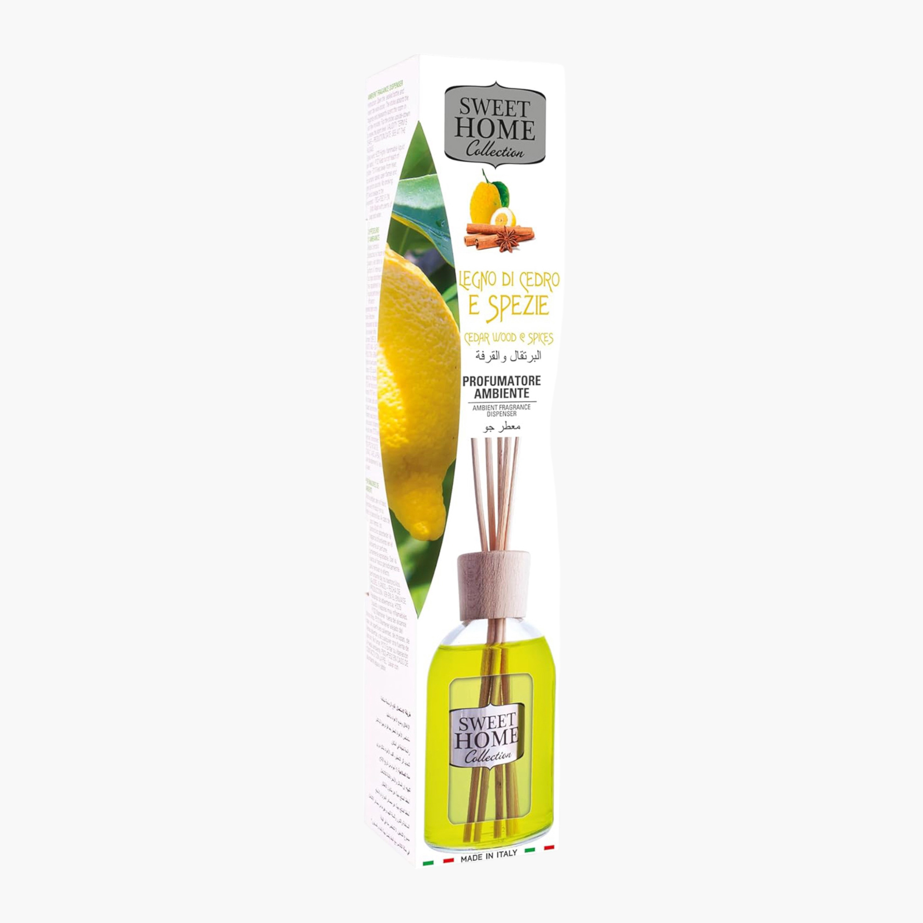 موزع عطور برائحة خشب الأرز والتوابل من سويت هوم - 100 مل-household-homefragrance-reeddiffusers-image-1