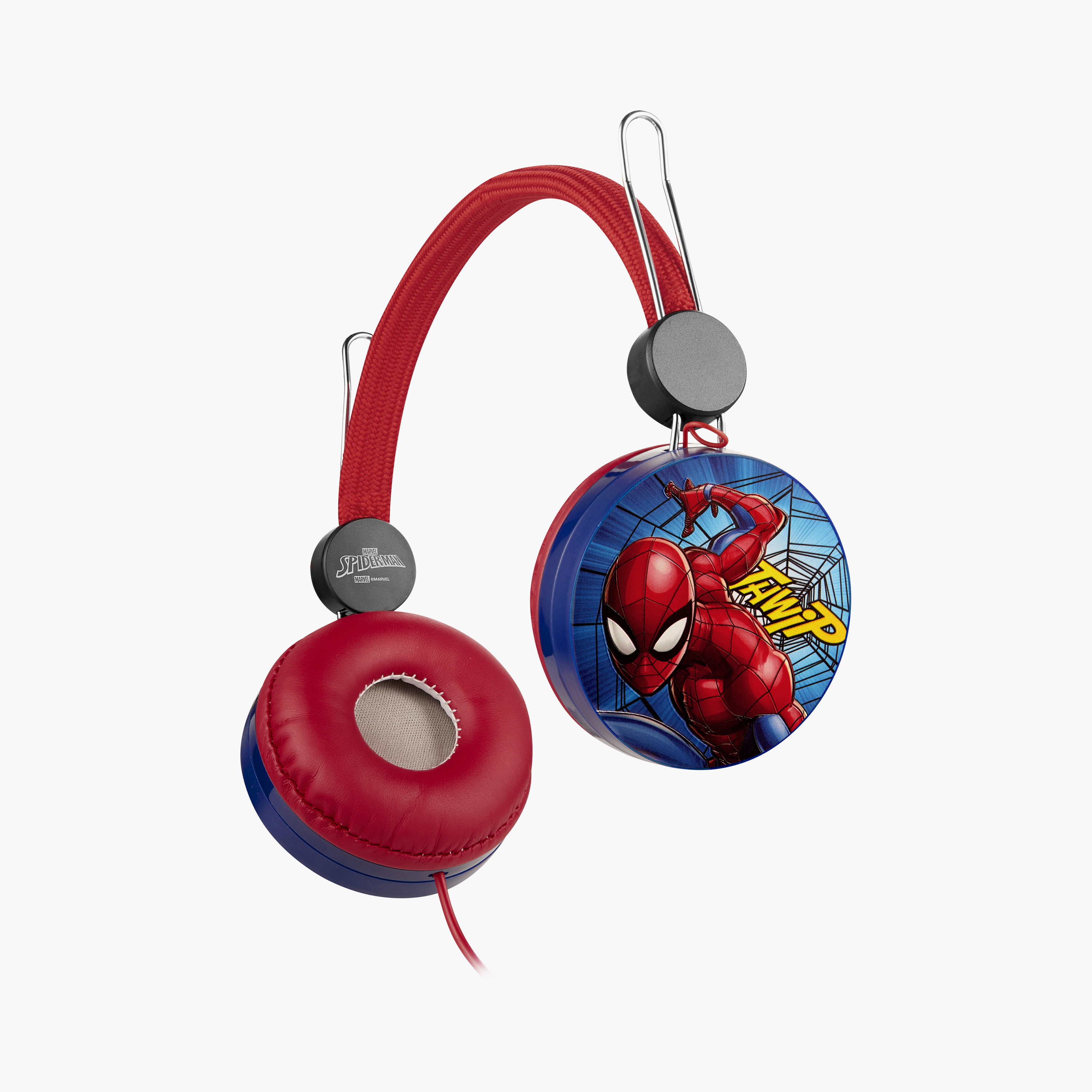 سماعة رأس سلكية من مارفل سبايدرمان مع ملصقات زخرفية-electronics-speakers-image-1