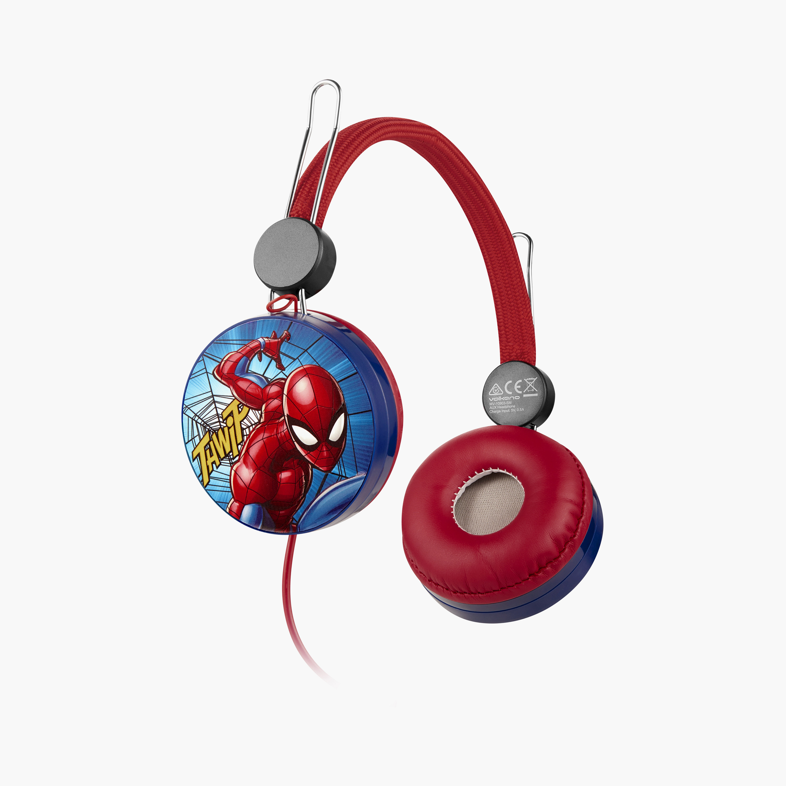 سماعة رأس سلكية من مارفل سبايدرمان مع ملصقات زخرفية-electronics-speakers-image-8
