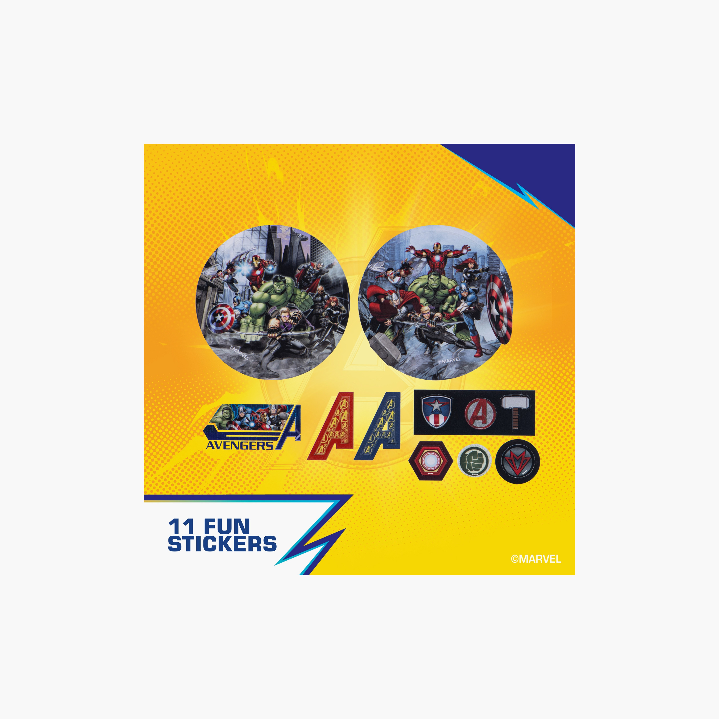 Marvel Avengers Wired Headphone with Decorative Stickers-electronics-speakers-image-5