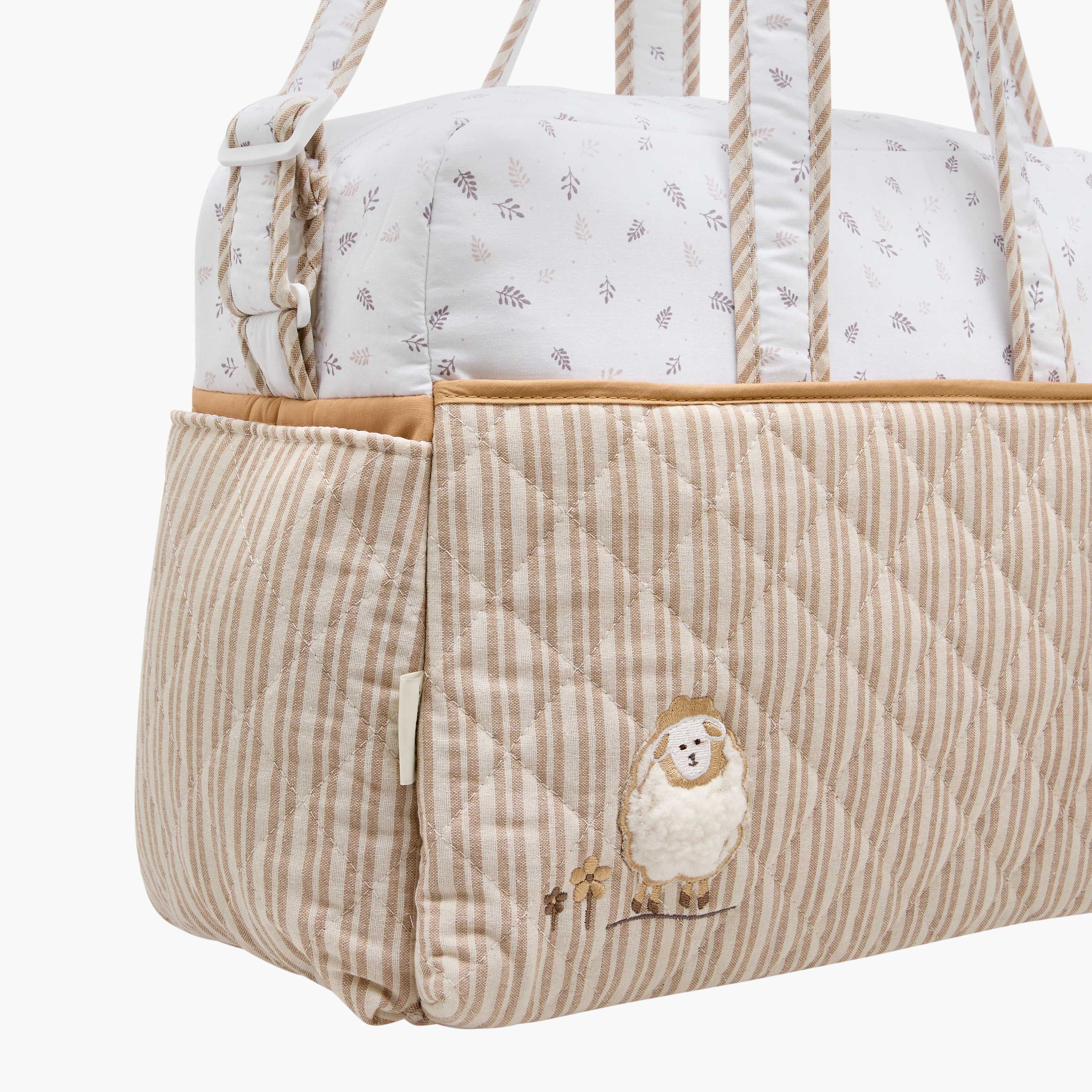 Juniors Quilted Diaper Bag with Zip Closure-baby-diapering-diaperbags-image-6