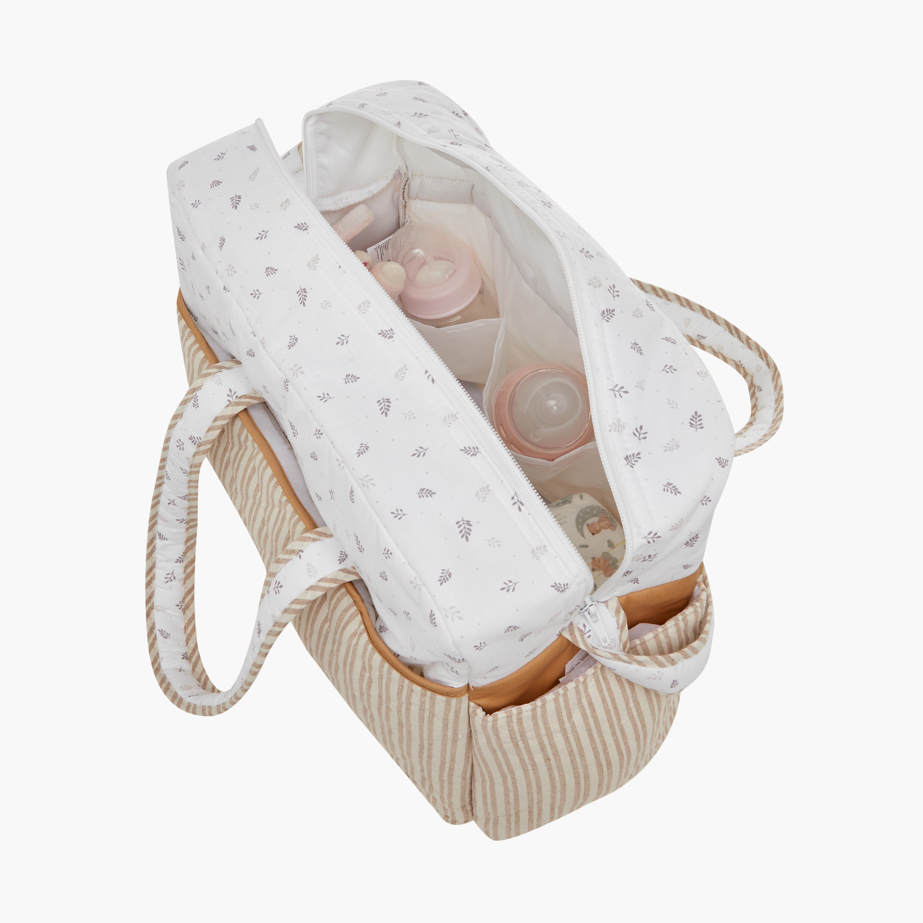 شنطة حفاضات مبطّنة بسحّاب إغلاق من جونيورز-baby-diapering-diaperbags-image-2