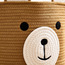 سلة تخزين حبل بزينة دب من جونيورز-baby-nursery-roomdecor-image-3