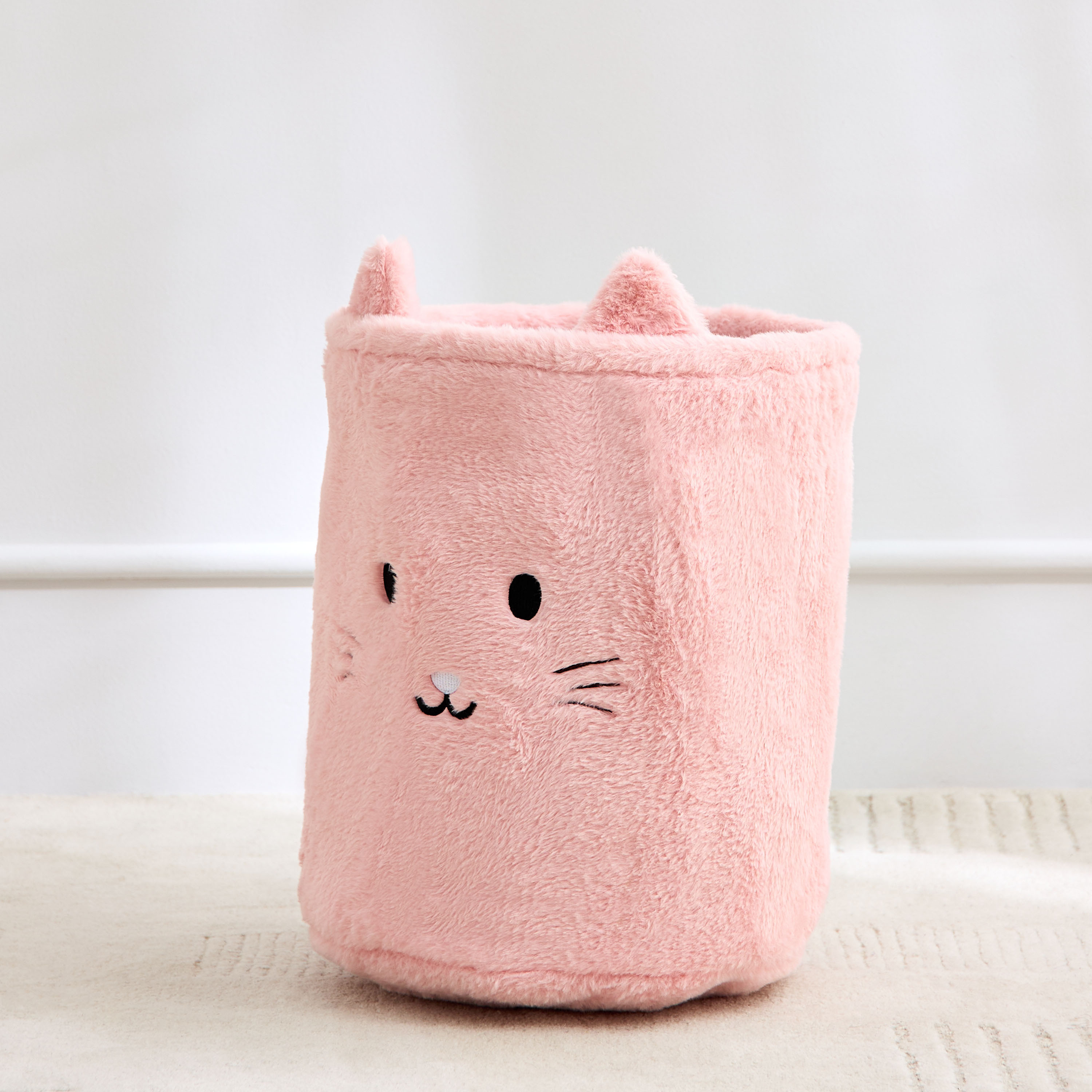 Juniors Plush Storage Hamper - 30x30x35 cm-baby-nursery-roomdecor-image-2