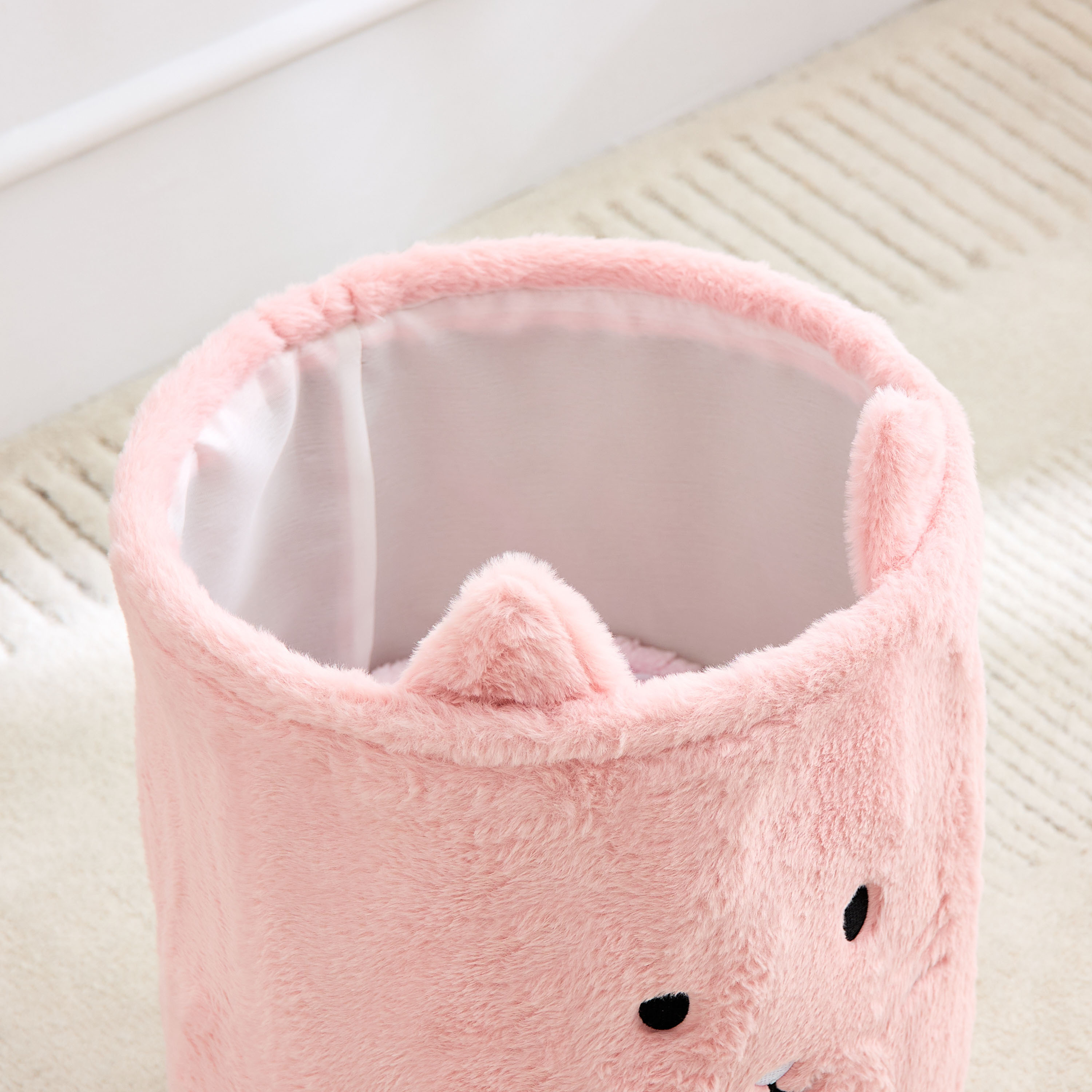 Juniors Plush Storage Hamper - 30x30x35 cm-baby-nursery-roomdecor-image-3