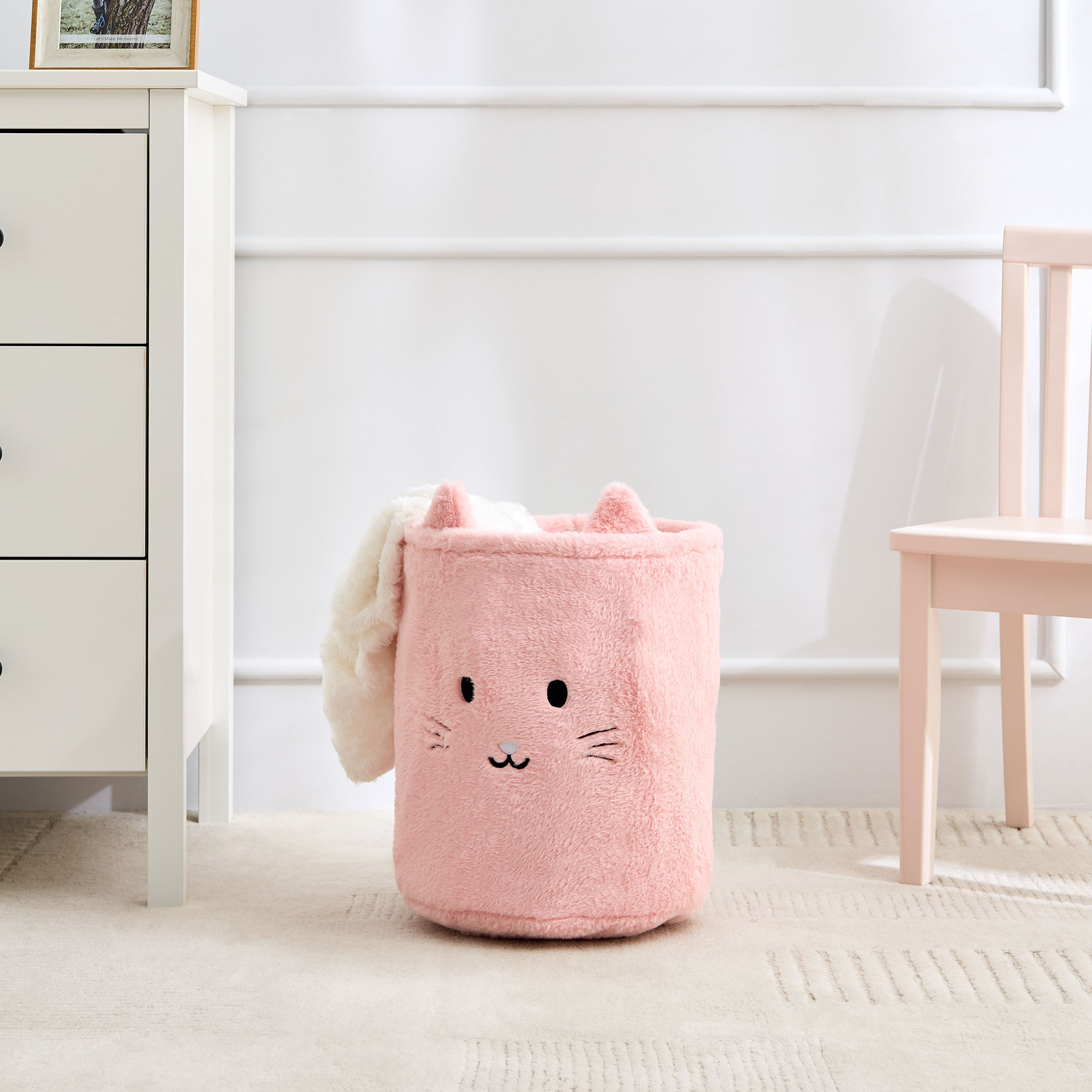 Juniors Plush Storage Hamper - 30x30x35 cm-baby-nursery-roomdecor-image-5