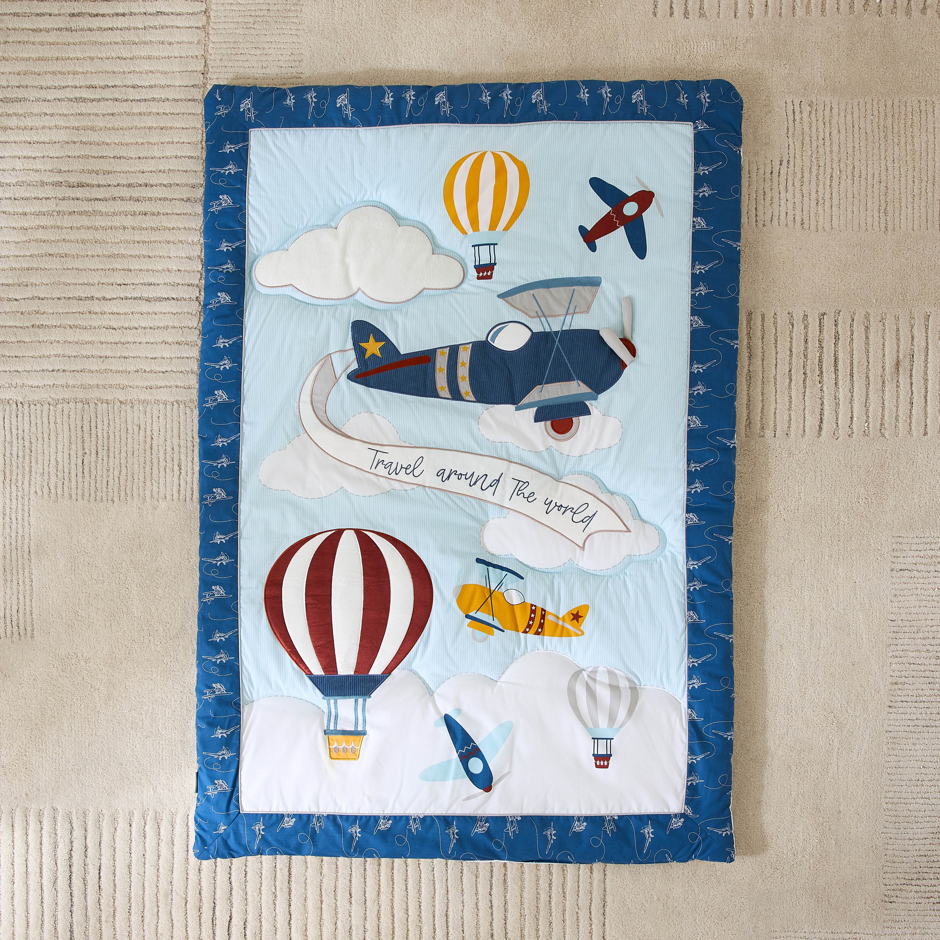 Juniors Little Explorer 5-Piece Comforter Set - 90x130 cm-baby-nursery-babybedding-image-4