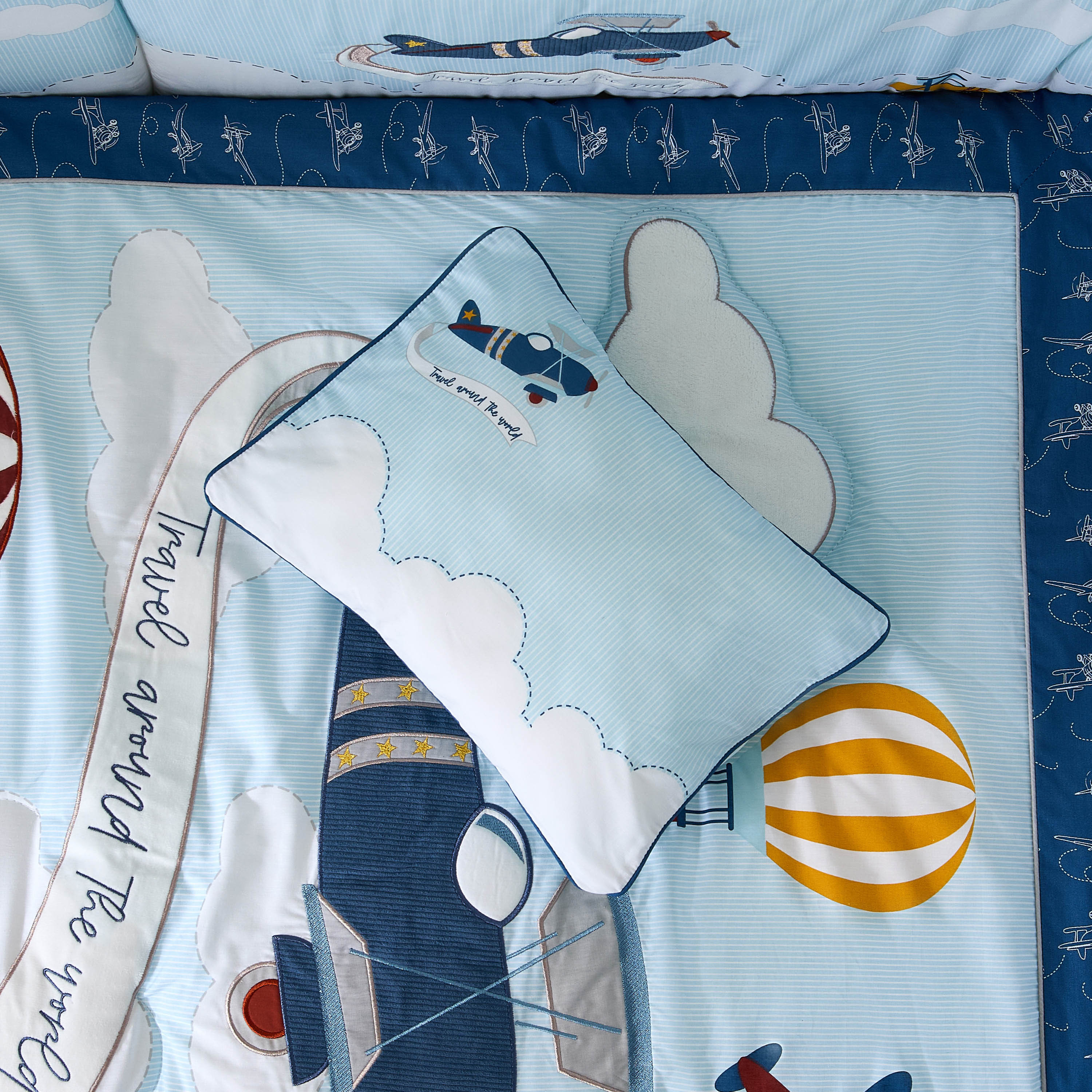 Juniors Little Explorer 5-Piece Comforter Set - 90x130 cm-baby-nursery-babybedding-image-7
