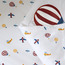 طقم مفارش سرير رضّع 5 قطع ليتل إكسبلورر من جونيورز - 80×70 سم-baby-nursery-babybedding-image-4